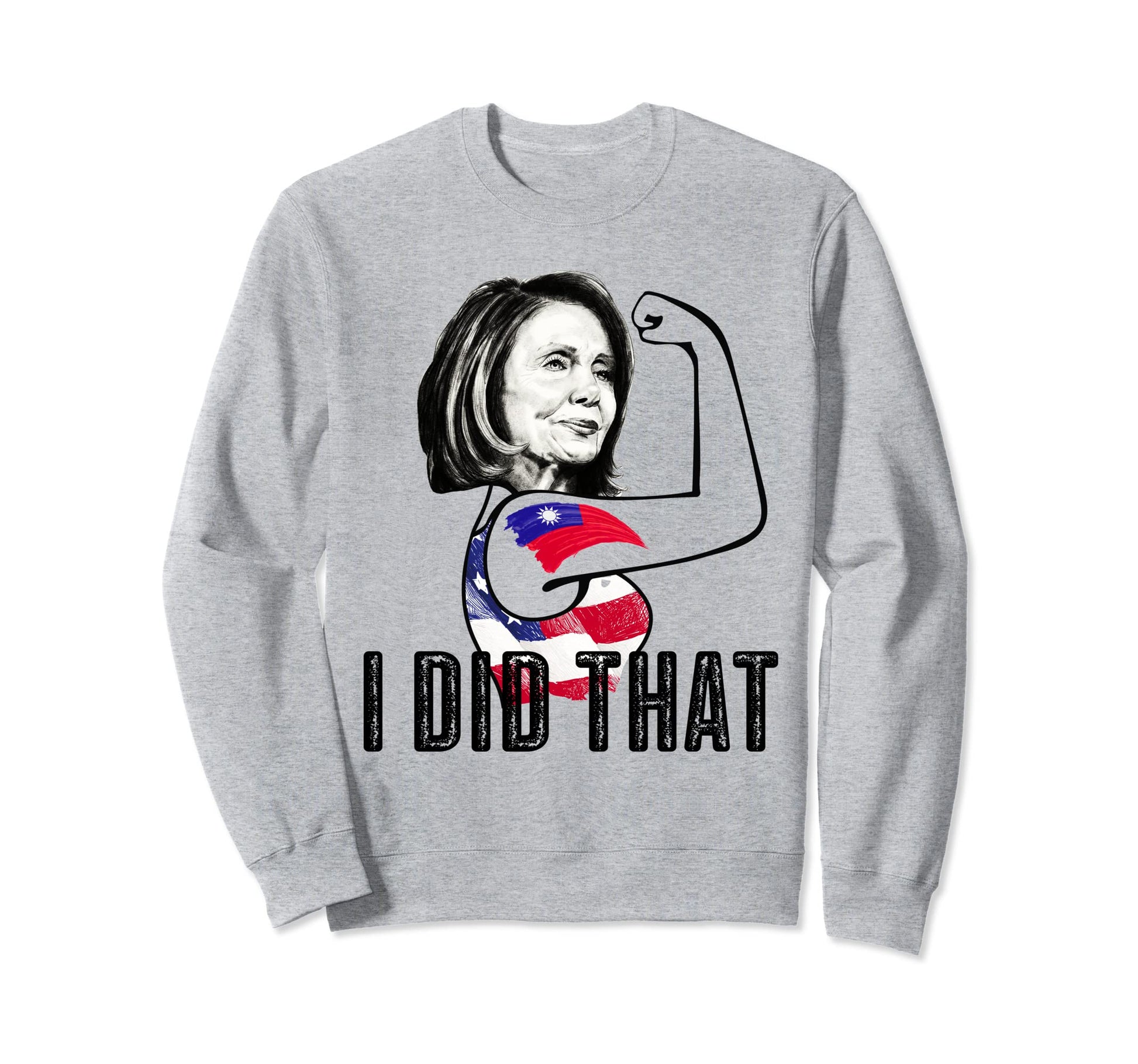 Nancy Pelosi Usa Speaker Pop Art Sweatshirt - Trendy Graphic for Adults - T-Shirt, Sweatshirt, Hoodie