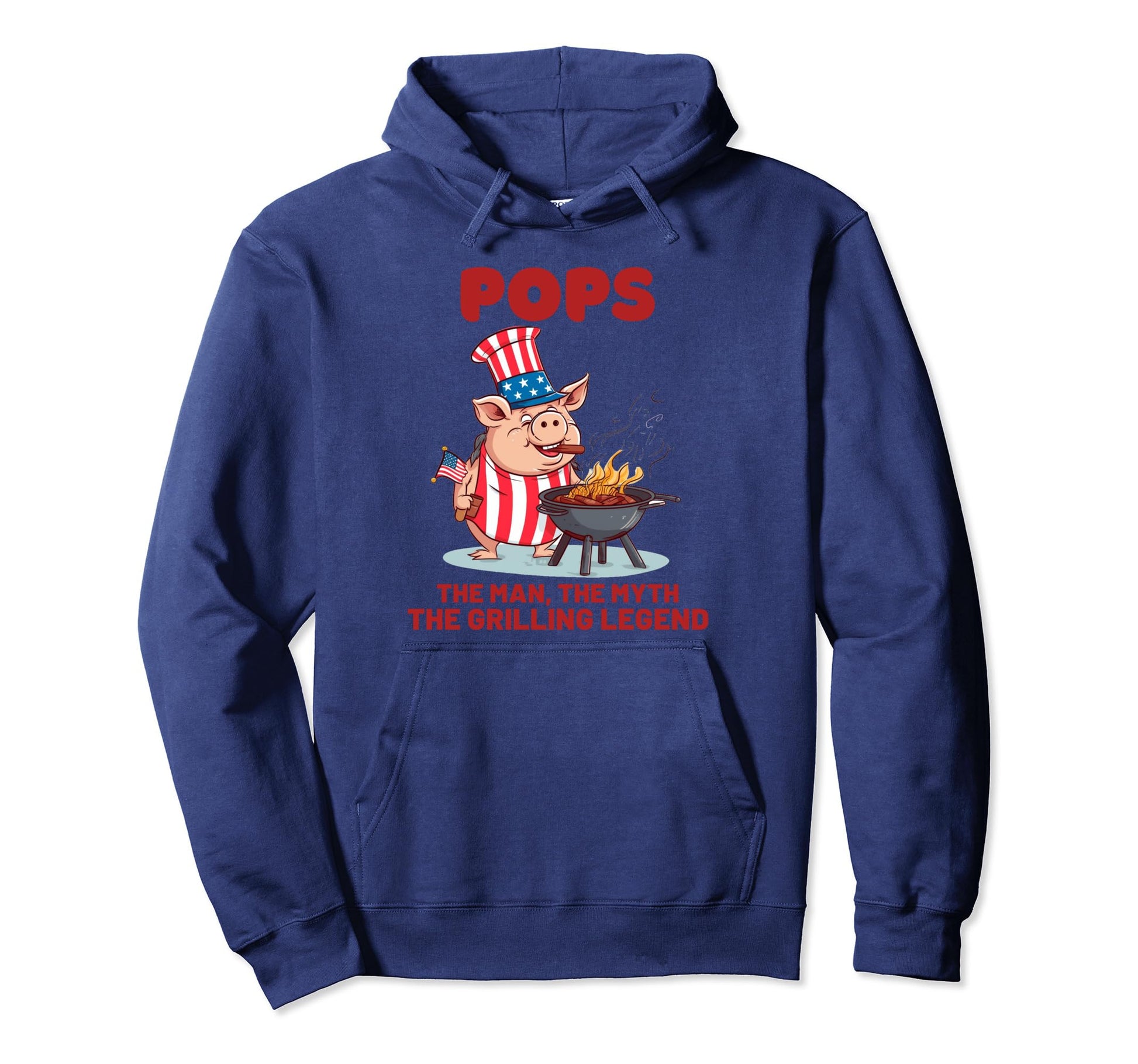 Fathers Day Fun Gift Pops Myth Hoodie - Aesthetic Graphic Men Women - T-Shirt, Sweatshirt, Hoodie