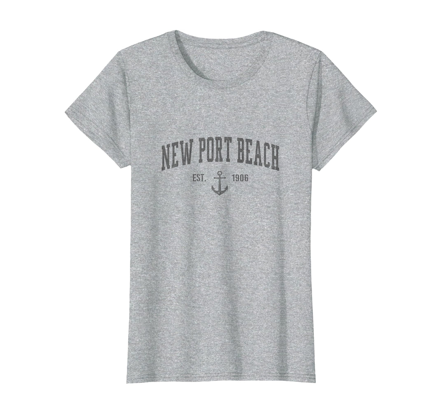 New Port Beach California Womens T-Shirt - Custom Art Print for Adults - T-Shirt, Sweatshirt, Hoodie
