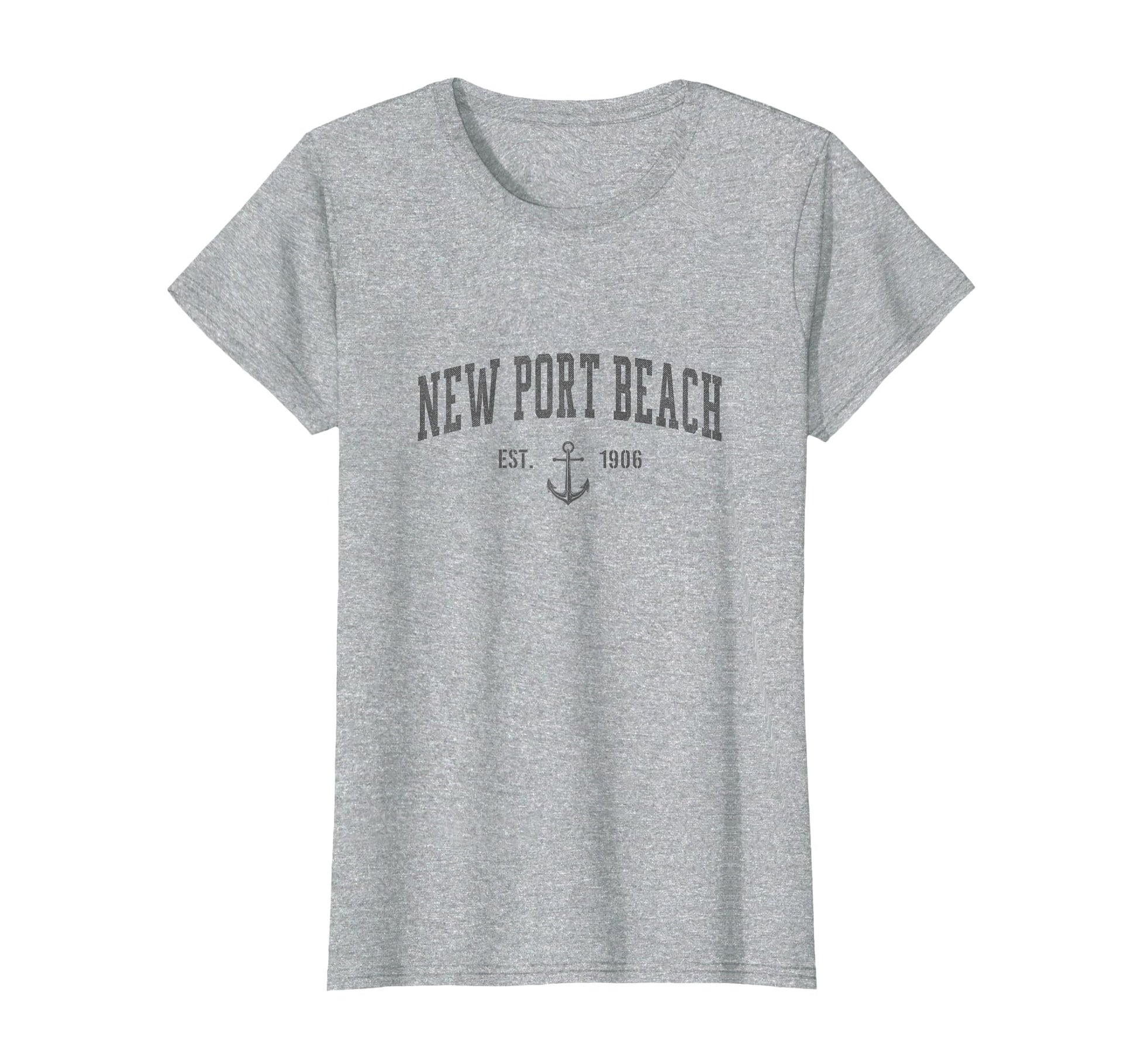 New Port Beach California Womens T-Shirt - Custom Art Print for Adults - T-Shirt, Sweatshirt, Hoodie