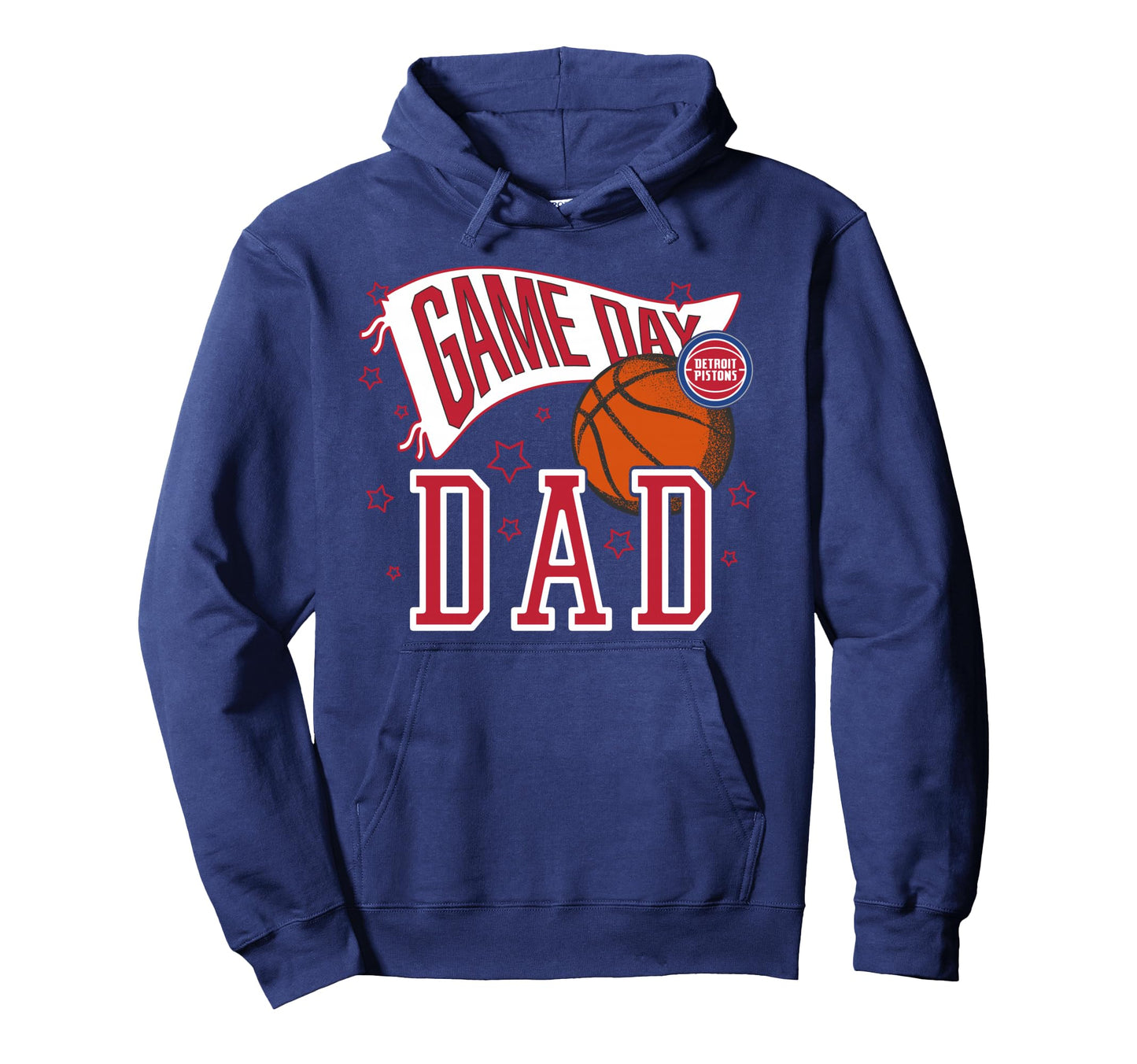 Nba Detroit Pistons Fathers Day Hoodie - Fun Novelty Design for Adults - T-Shirt, Sweatshirt, Hoodie