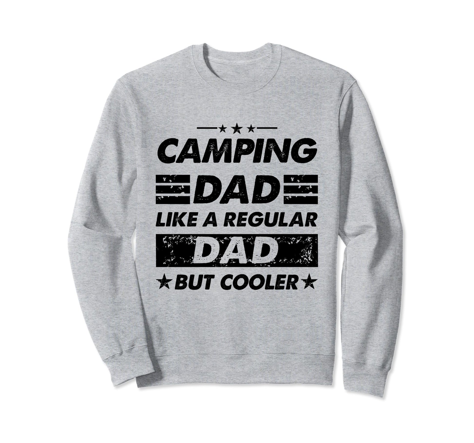 Funny Camping Dad Like Regular Dad Sweatshirt - Minimalist Print Men Women - T-Shirt, Sweatshirt, Hoodie