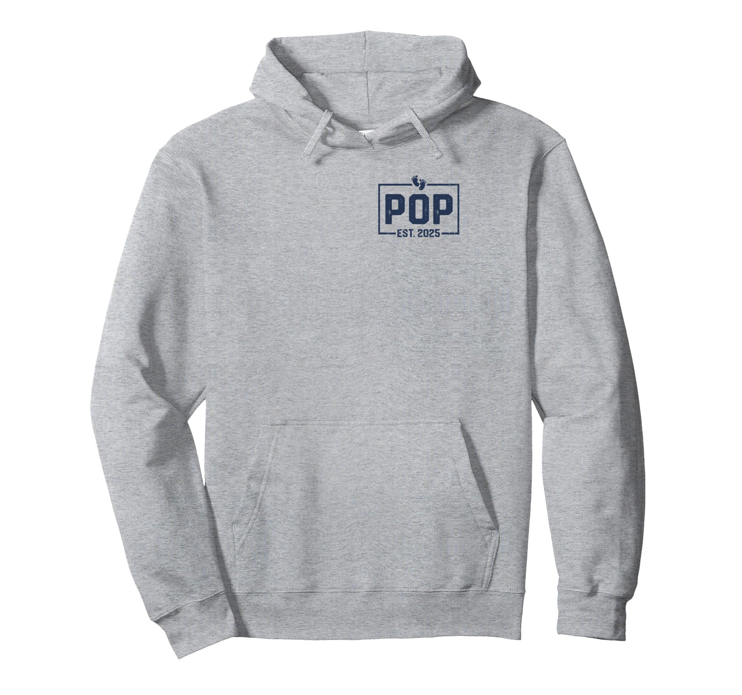 Pops Est 2025 Promoted To Pops 2025 Hoodie - Novelty Apparel for Adults - T-Shirt, Sweatshirt, Hoodie