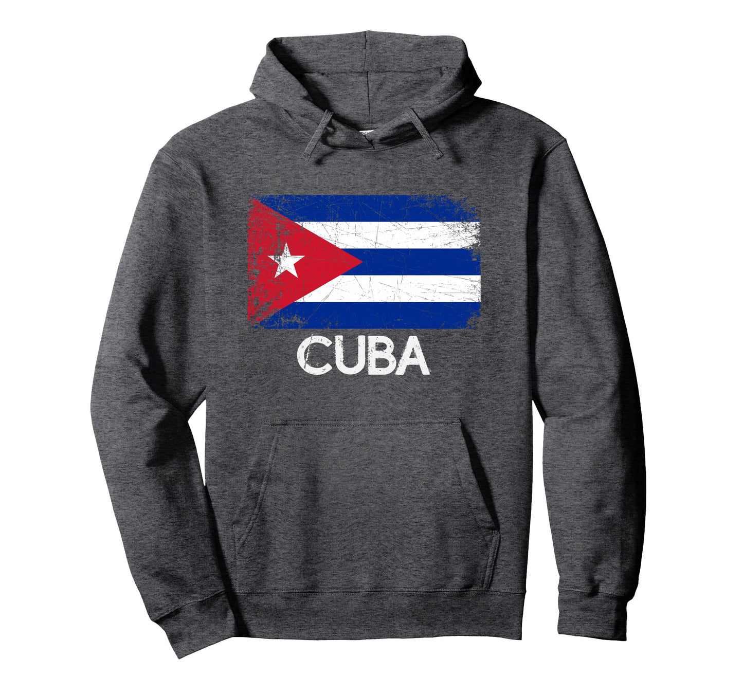 Cuban Flag Made Cuba Gift Hoodie - Minimalist Print for Adults - T-Shirt, Sweatshirt, Hoodie