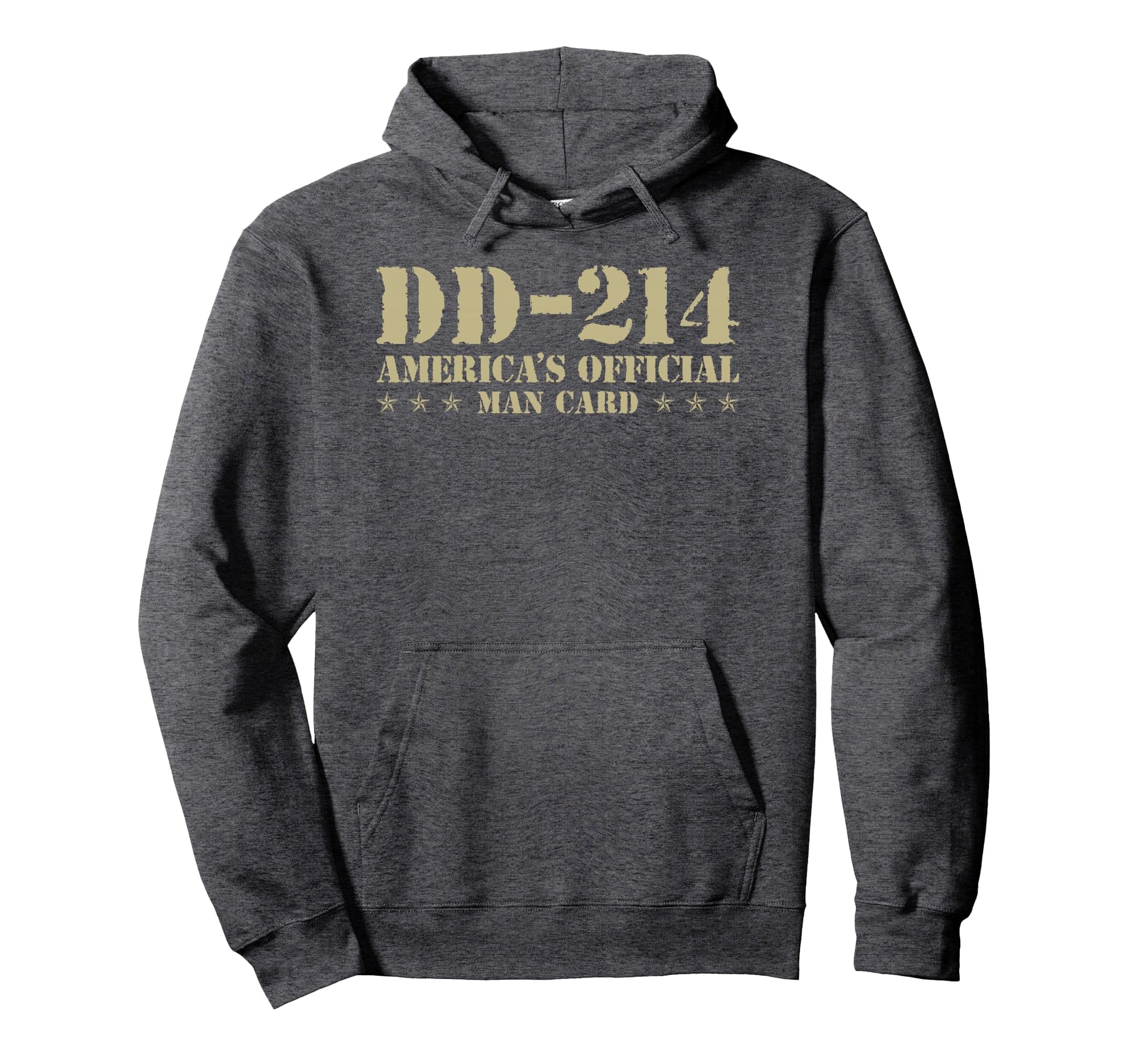Dd 214 Americas Card Veteran Day Army Hoodie - Minimalist Print for Adults - T-Shirt, Sweatshirt, Hoodie