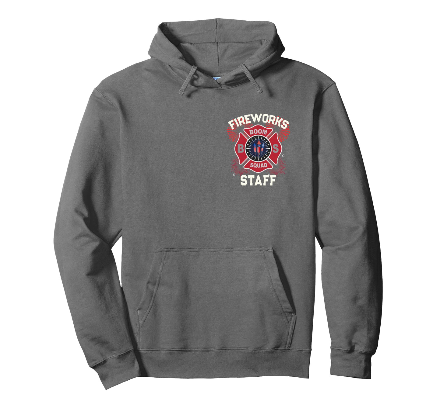 Firework Staff Patriotic 4Th July Hoodie - Streetwear Style Men Women - T-Shirt, Sweatshirt, Hoodie