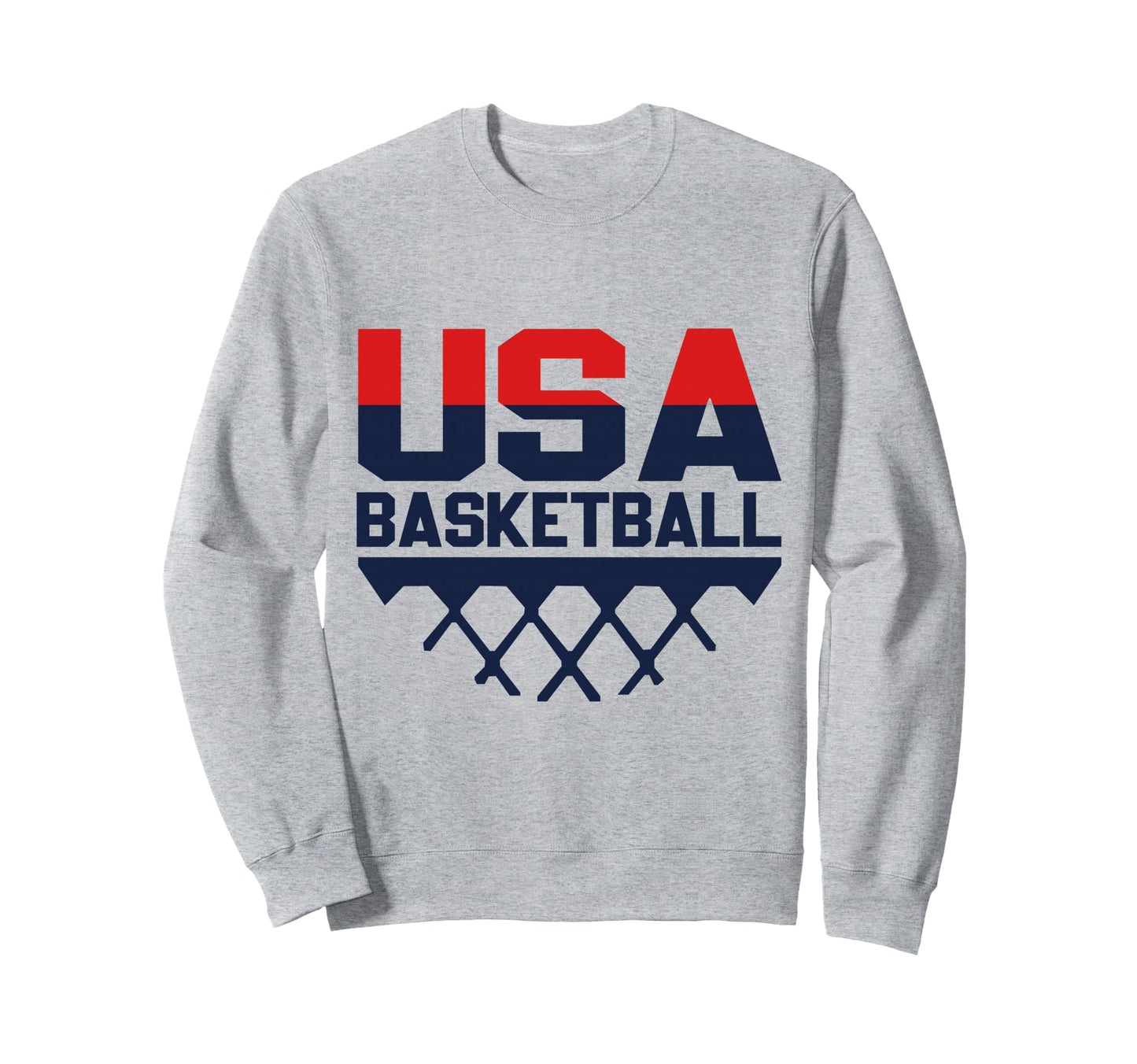 Usa Team Sports Basketball Sweatshirt - Trendy Graphic for Adults - T-Shirt, Sweatshirt, Hoodie