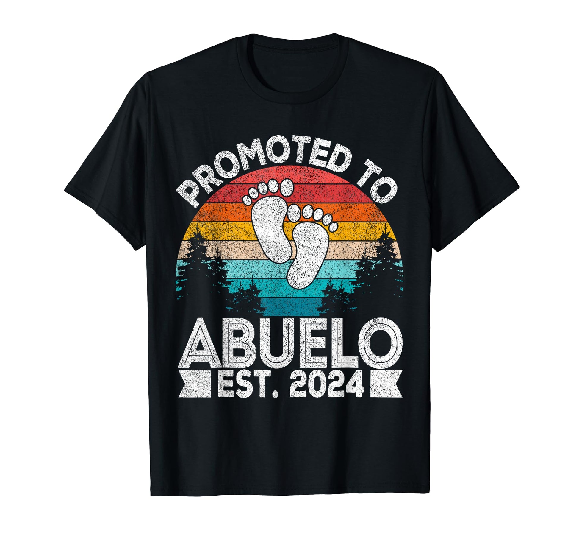 Promoted To Abuelo Est 2024 Mexican T-Shirt - Aesthetic Graphic Men Women - T-Shirt, Sweatshirt, Hoodie