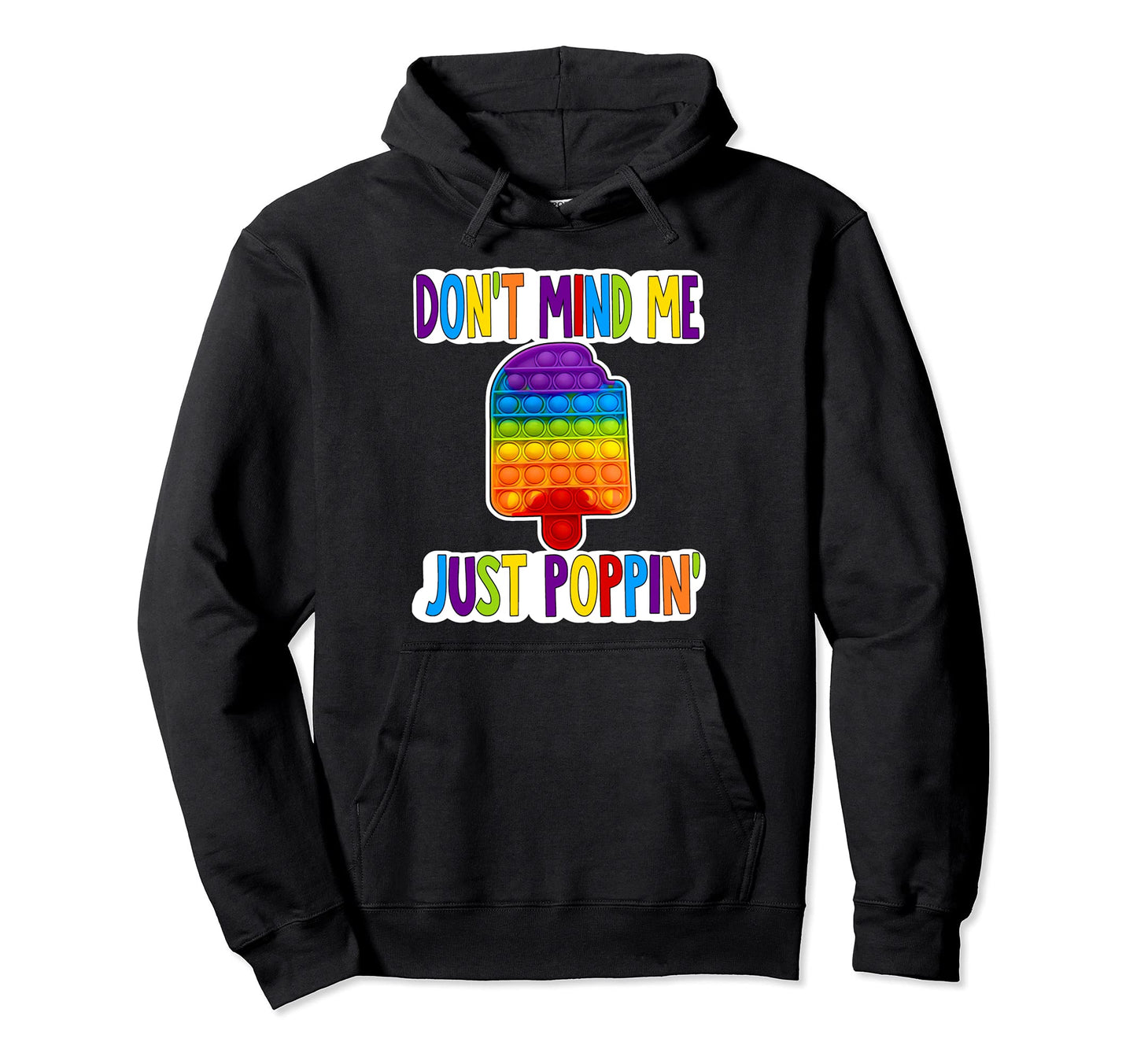 Funny Pop Toy Anxiety Autism Stress Hoodie - Novelty Apparel Men Women - T-Shirt, Sweatshirt, Hoodie