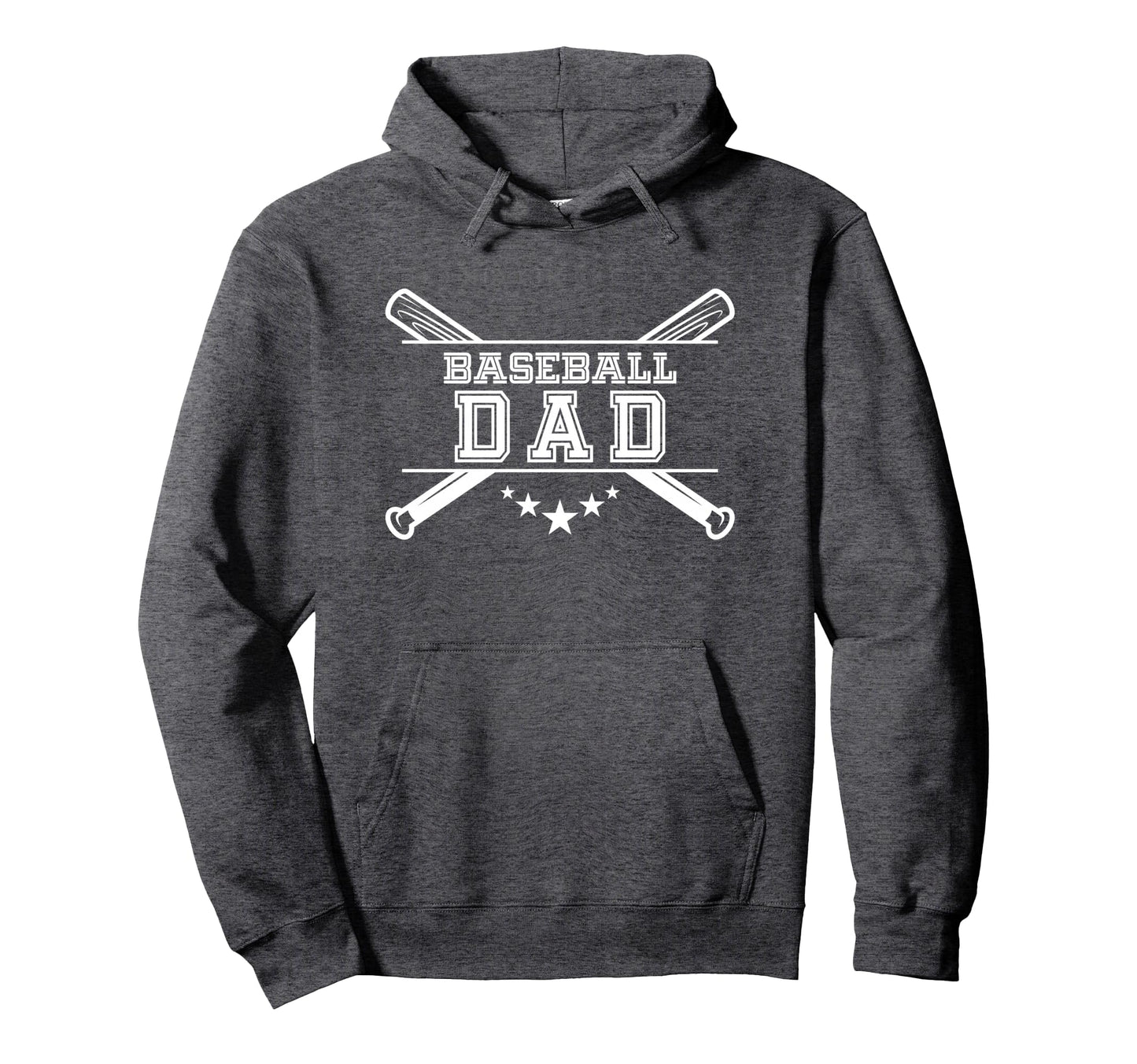 Baseball Dad Hoodie - Casual Everyday Wear Unisex - T-Shirt, Sweatshirt, Hoodie