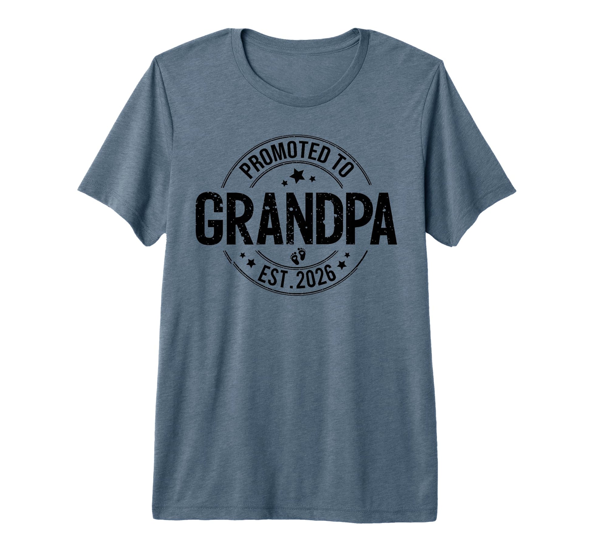 Promoted To Grandpa Est 2026 T-Shirt - Novelty Apparel Men Women - T-Shirt, Sweatshirt, Hoodie