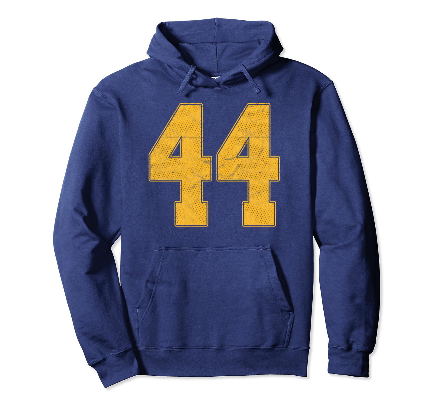 Number 44 Numbered Uniform Sports Team Hoodie - Fun Novelty Design Unisex - T-Shirt, Sweatshirt, Hoodie