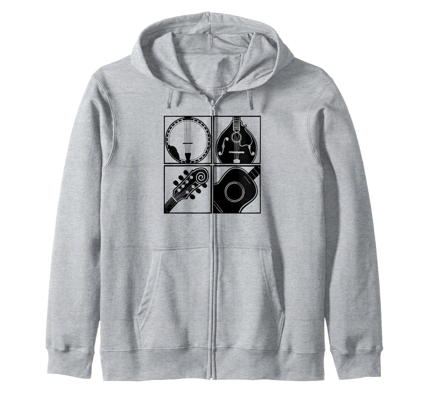 Bluegrassgarage Bluegrass Music Fan Hoodie - Streetwear Style Men Women - T-Shirt, Sweatshirt, Hoodie