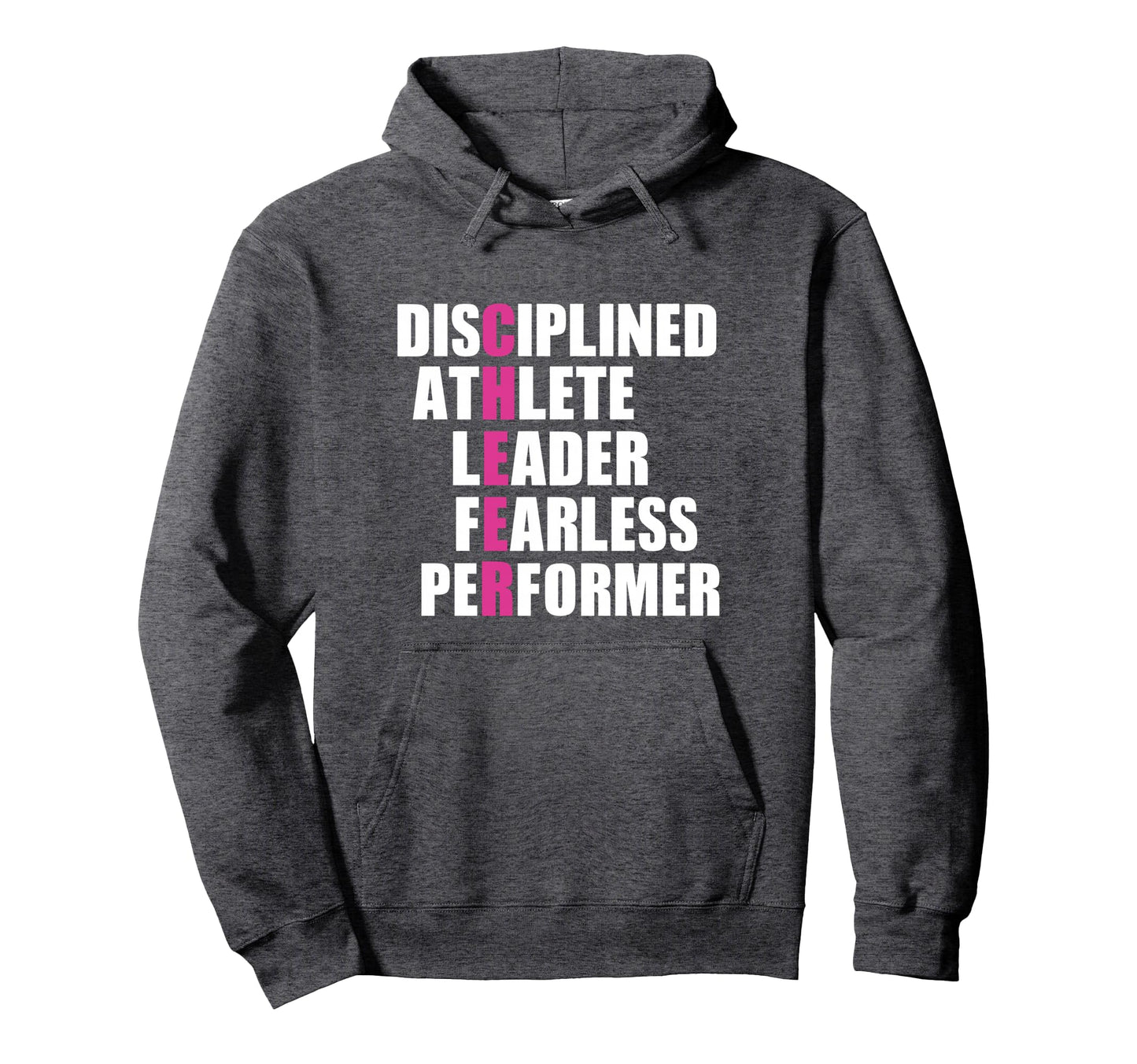 Cheerleader Gift Cheerleading Cheer Hoodie - Trendy Graphic for Adults - T-Shirt, Sweatshirt, Hoodie