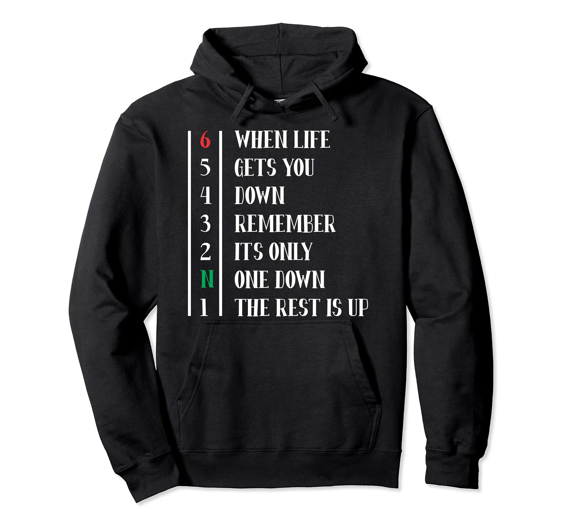 When Life Gets You Down Biker Hoodie - Aesthetic Graphic Men Women - T-Shirt, Sweatshirt, Hoodie