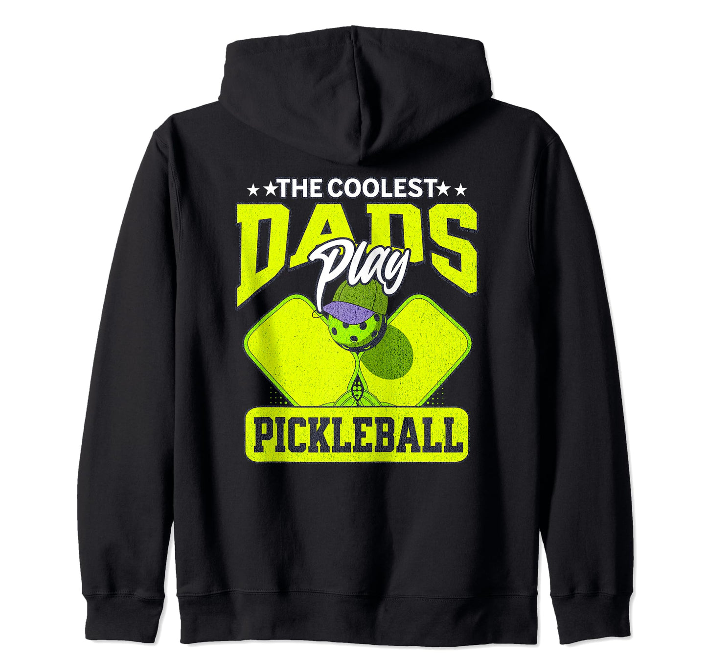 Funny Dad Pickleball And Accessories Hoodie - Aesthetic Graphic for Adults - T-Shirt, Sweatshirt, Hoodie