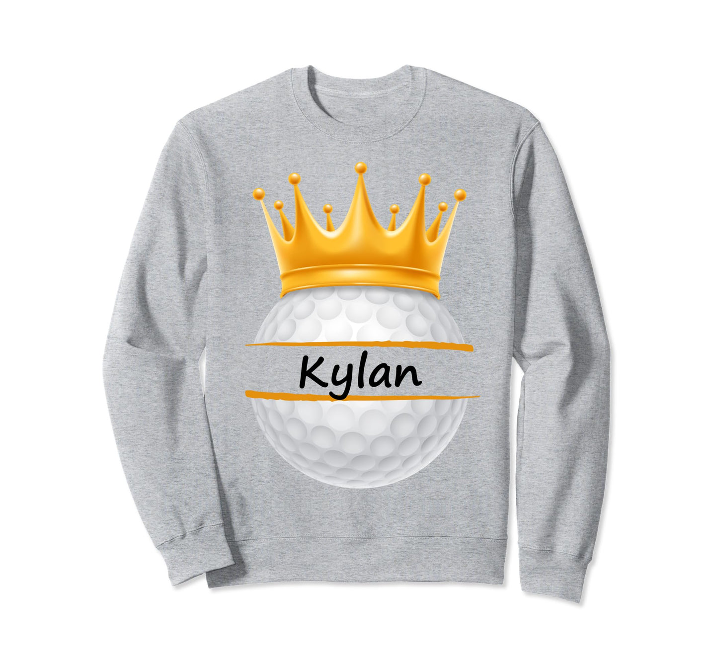Novelty Golf Personalized Name Kylan Sweatshirt - Unique Graphic Men Women - T-Shirt, Sweatshirt, Hoodie