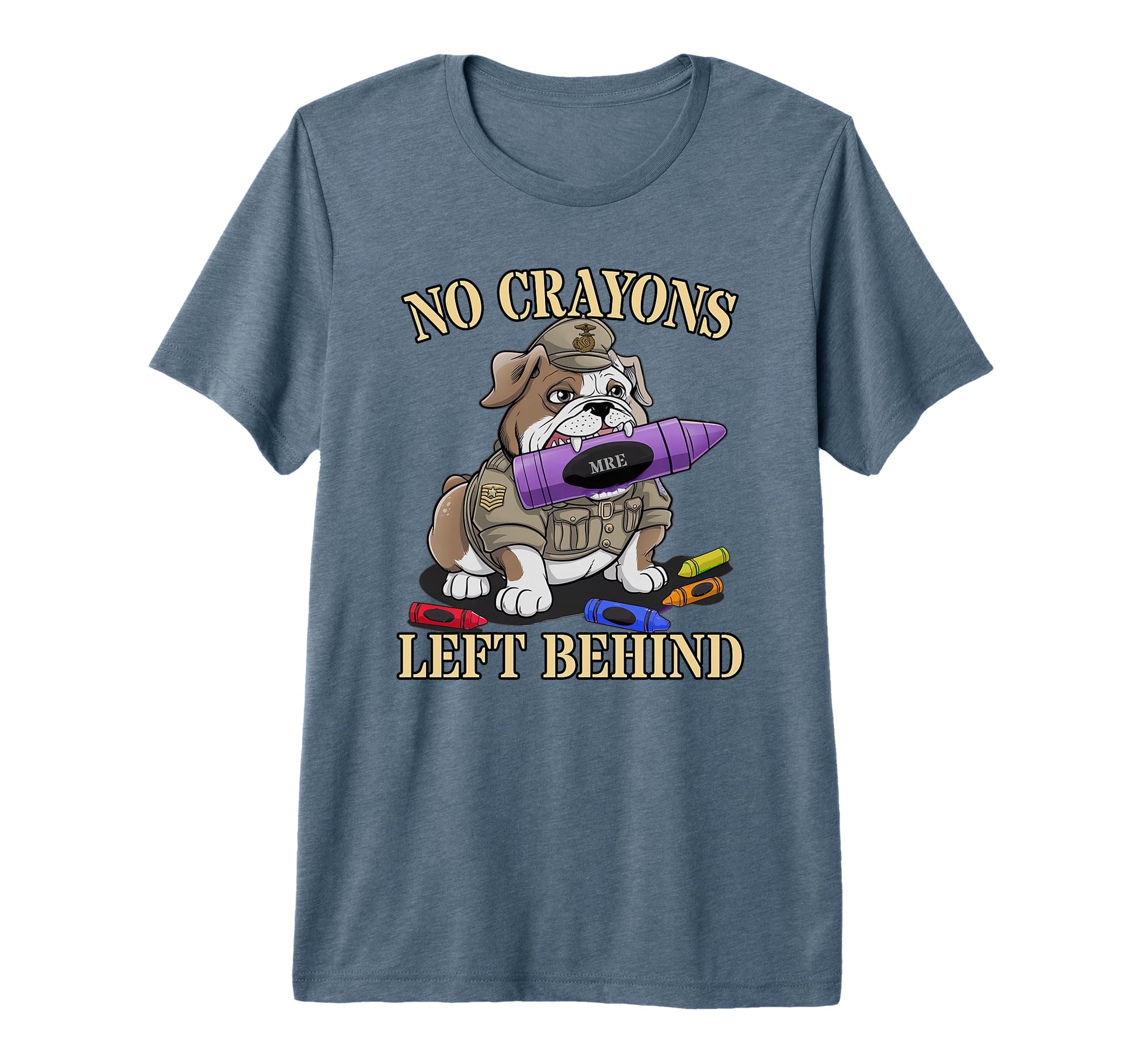 Sarcastic No Crayons Left Behind Jarhead T-Shirt - Streetwear Style Unisex - T-Shirt, Sweatshirt, Hoodie