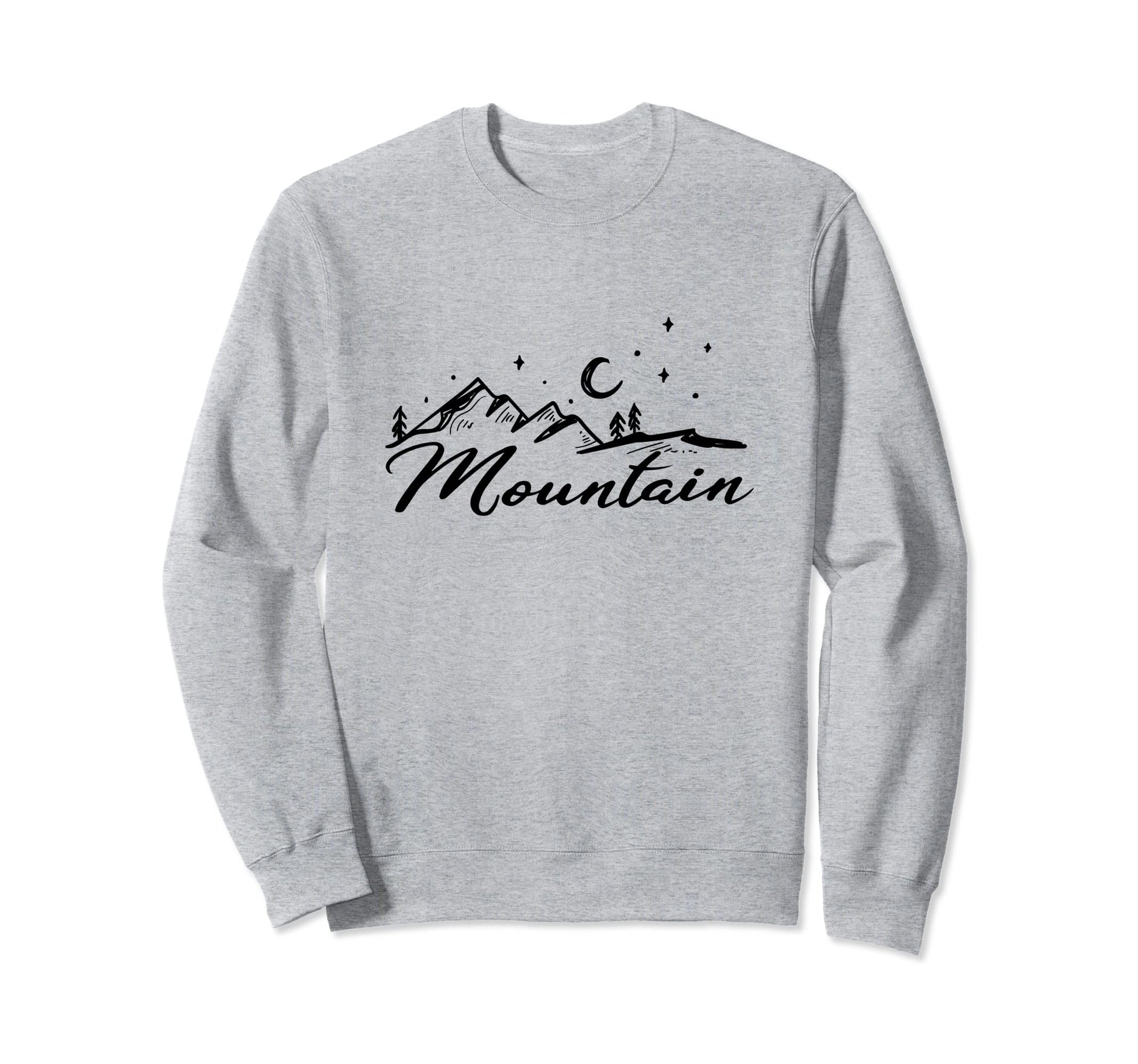 Mountains Hiking Nature Sweatshirt - Aesthetic Graphic for Adults - T-Shirt, Sweatshirt, Hoodie