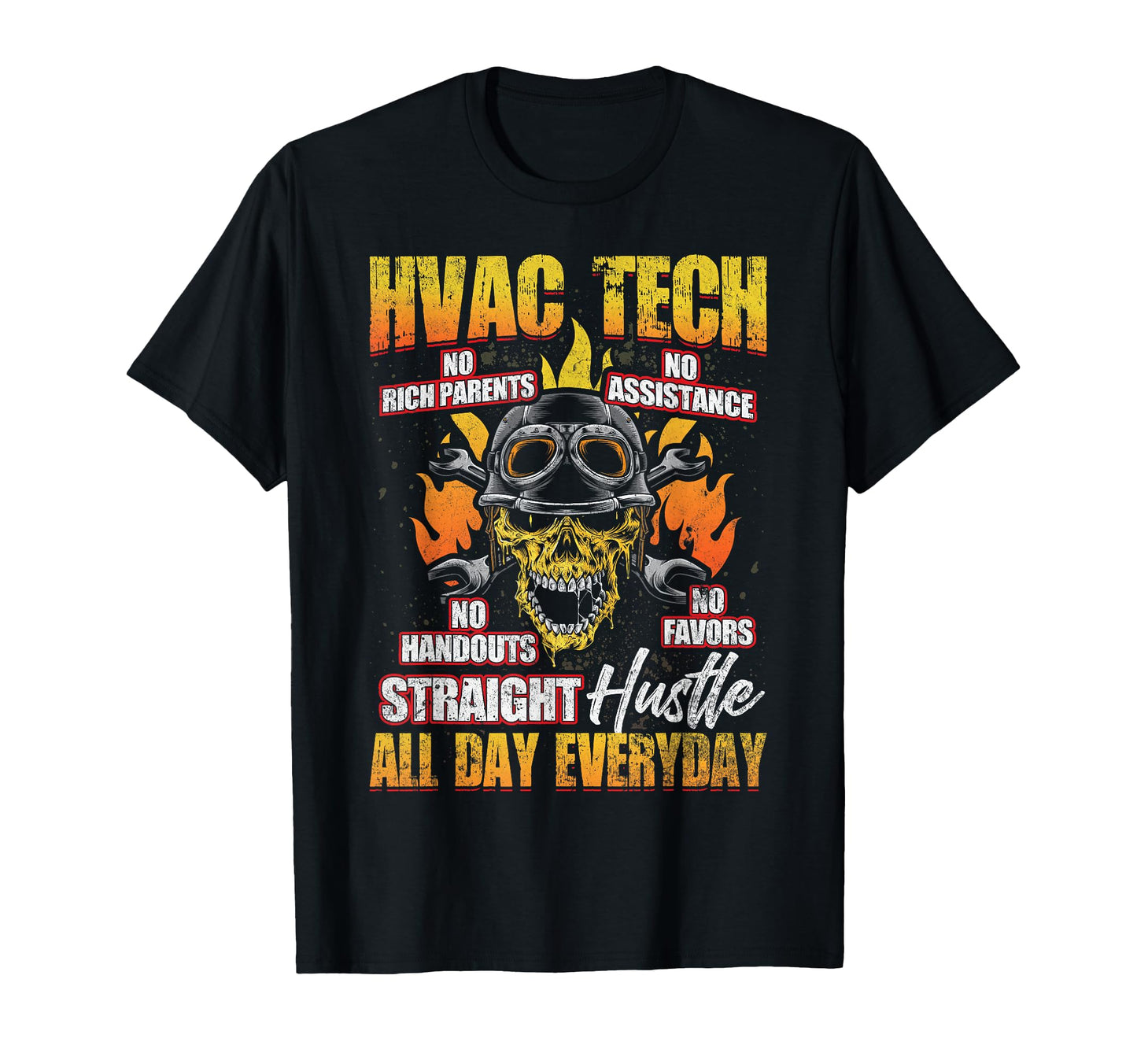 Hvac Tech Ac Technician Installer T-Shirt - Fun Novelty Design Unisex - T-Shirt, Sweatshirt, Hoodie