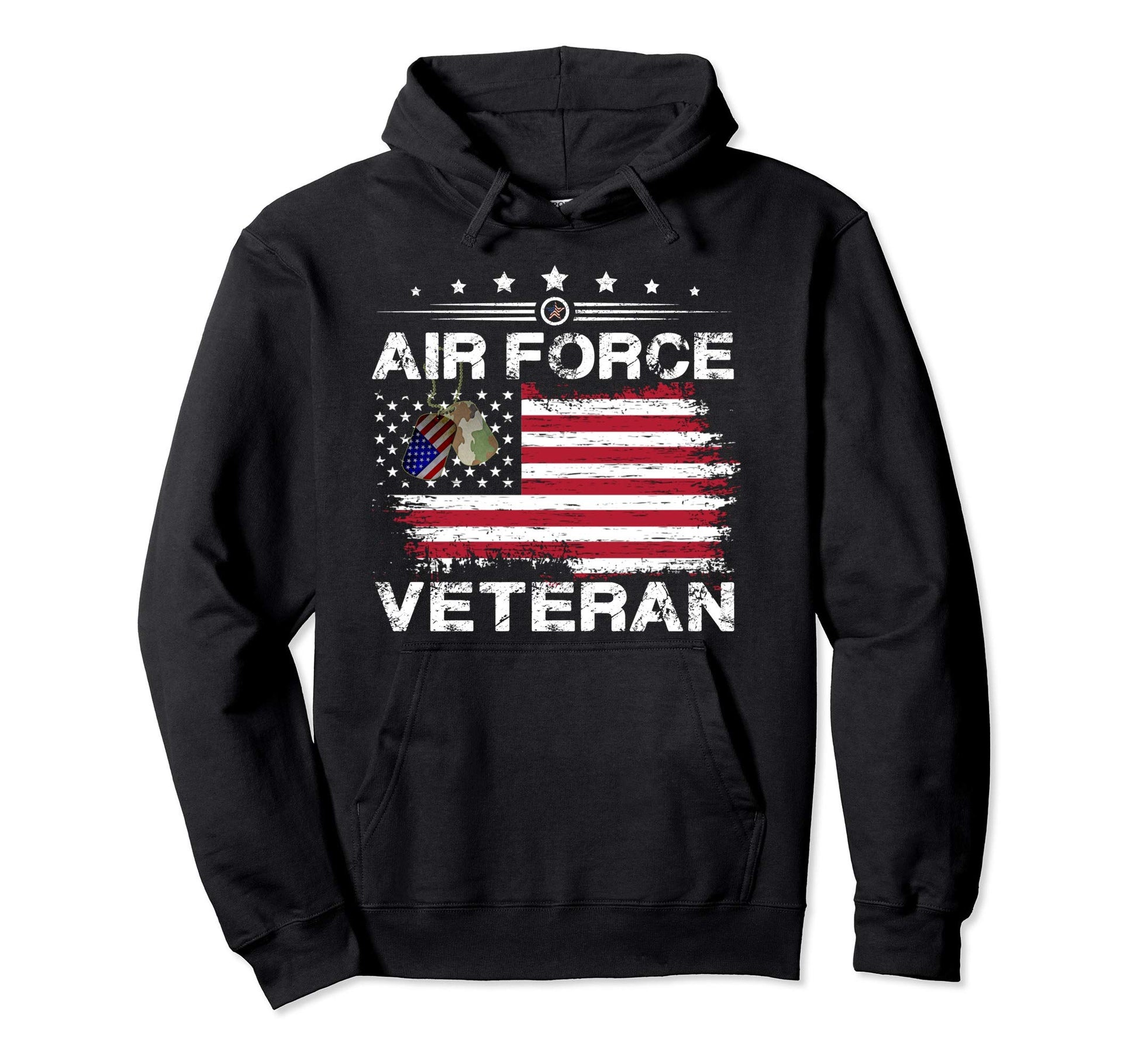 Distressed American Flag Proud Us Air Hoodie - Streetwear Style Men Women - T-Shirt, Sweatshirt, Hoodie