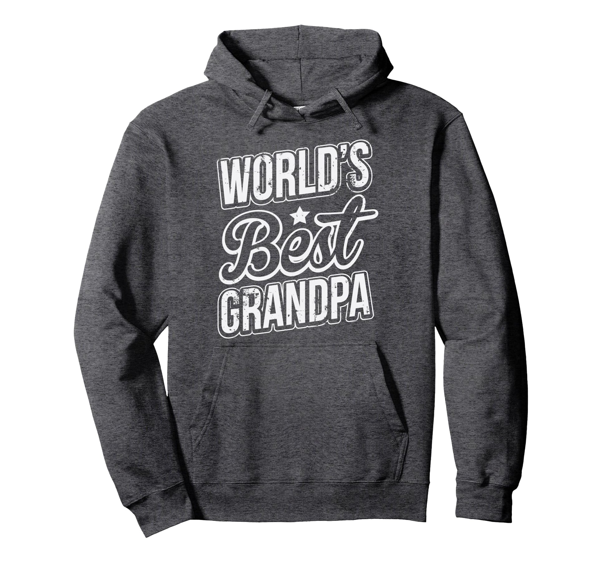 Worlds Best Grandpa Fathers Day Gift Hoodie - Custom Art Print Unisex - T-Shirt, Sweatshirt, Hoodie