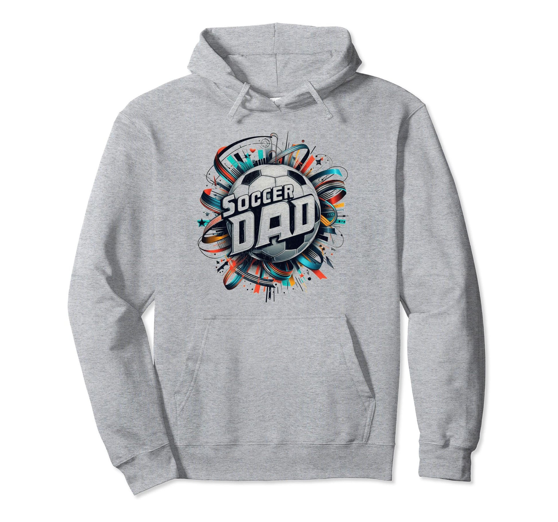 Soccer Dad Family Matching Dad Fathers Day Hoodie - Graphic Print Unisex - T-Shirt, Sweatshirt, Hoodie
