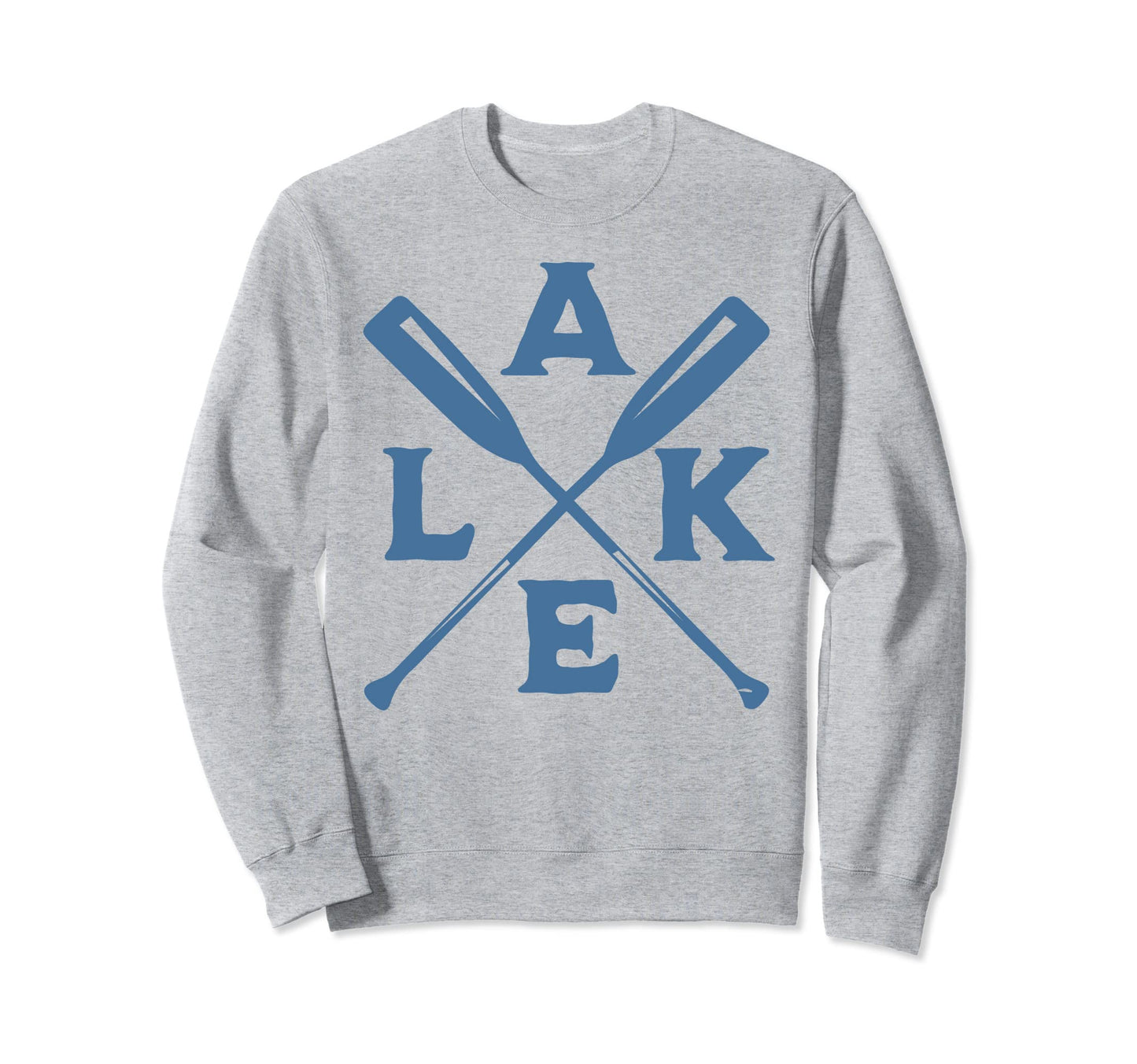 Canoe Oars Lake Time Fishing Sweatshirt - Trendy Graphic Men Women - T-Shirt, Sweatshirt, Hoodie