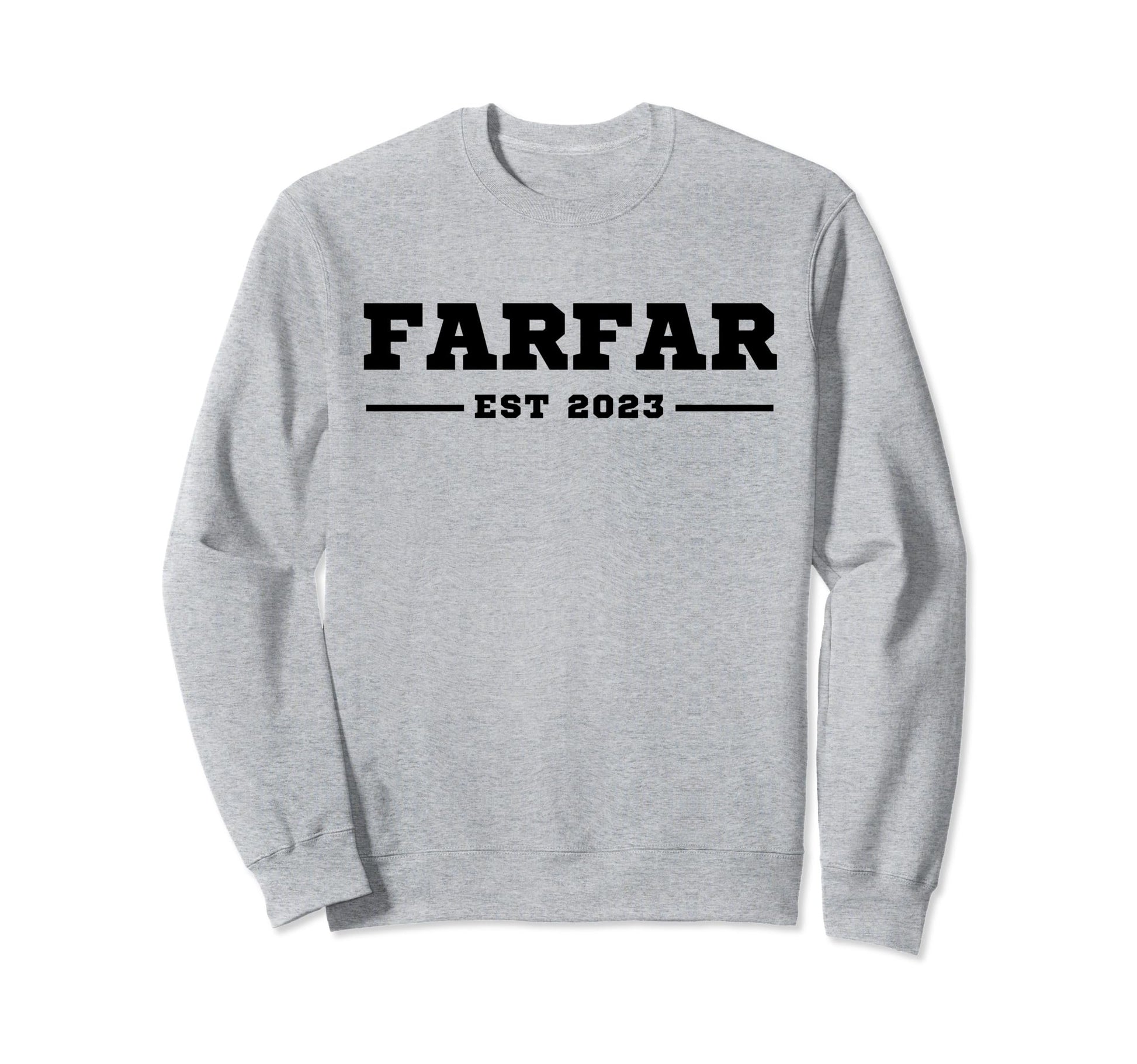 Funny Grandpa Soon To Be Farfar Sweatshirt - Aesthetic Graphic for Adults - T-Shirt, Sweatshirt, Hoodie