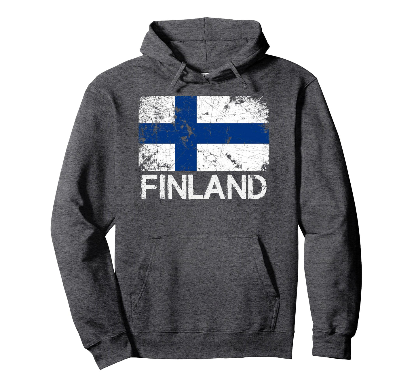 Finnish Flag Made Finland Gift Hoodie - Graphic Print for Adults - T-Shirt, Sweatshirt, Hoodie