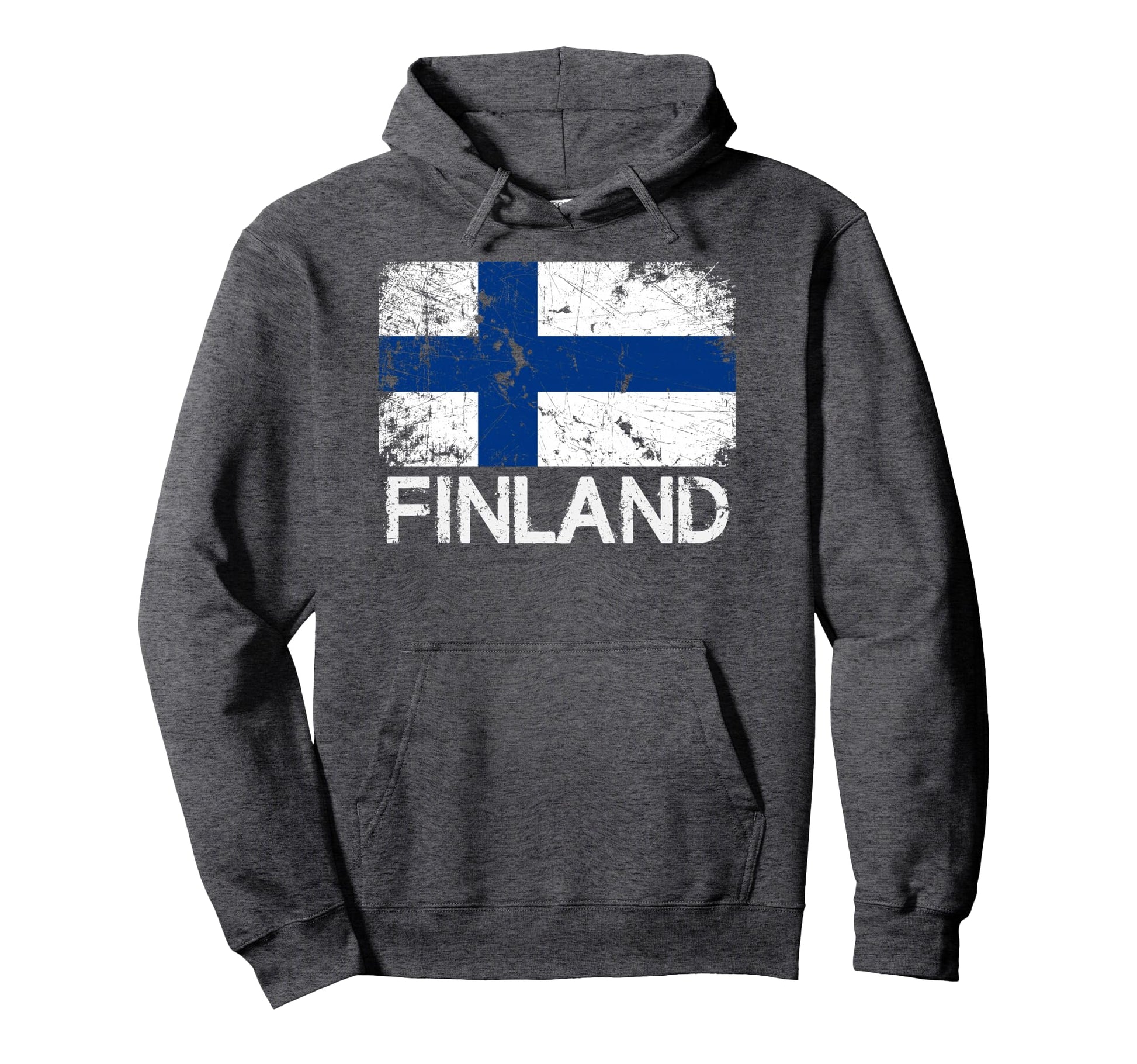 Finnish Flag Made Finland Gift Hoodie - Graphic Print for Adults - T-Shirt, Sweatshirt, Hoodie