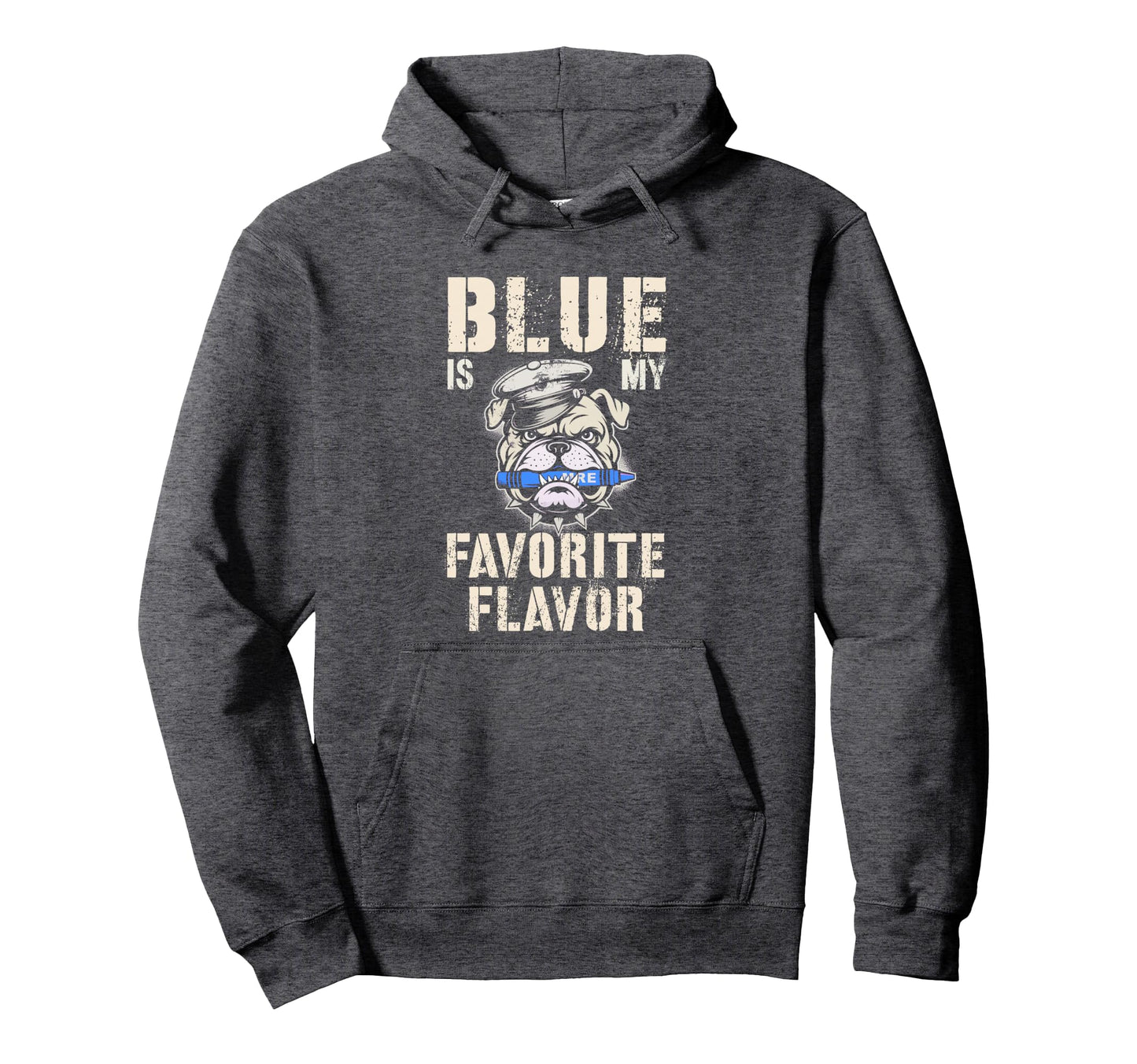 Blue Is My Favorite Flavor War Game Day Hoodie - Custom Art Print Unisex - T-Shirt, Sweatshirt, Hoodie