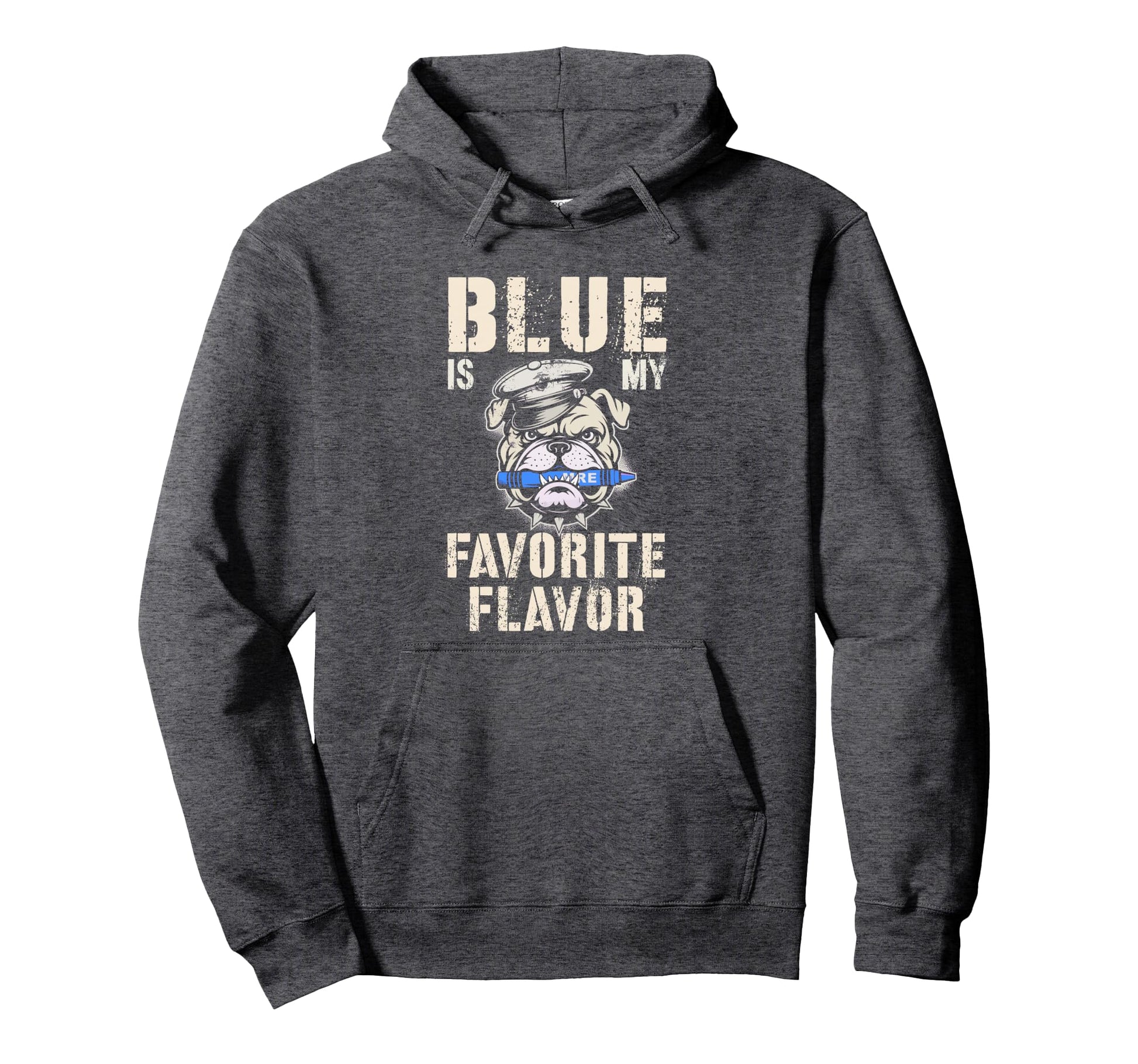 Blue Is My Favorite Flavor War Game Day Hoodie - Custom Art Print Unisex - T-Shirt, Sweatshirt, Hoodie