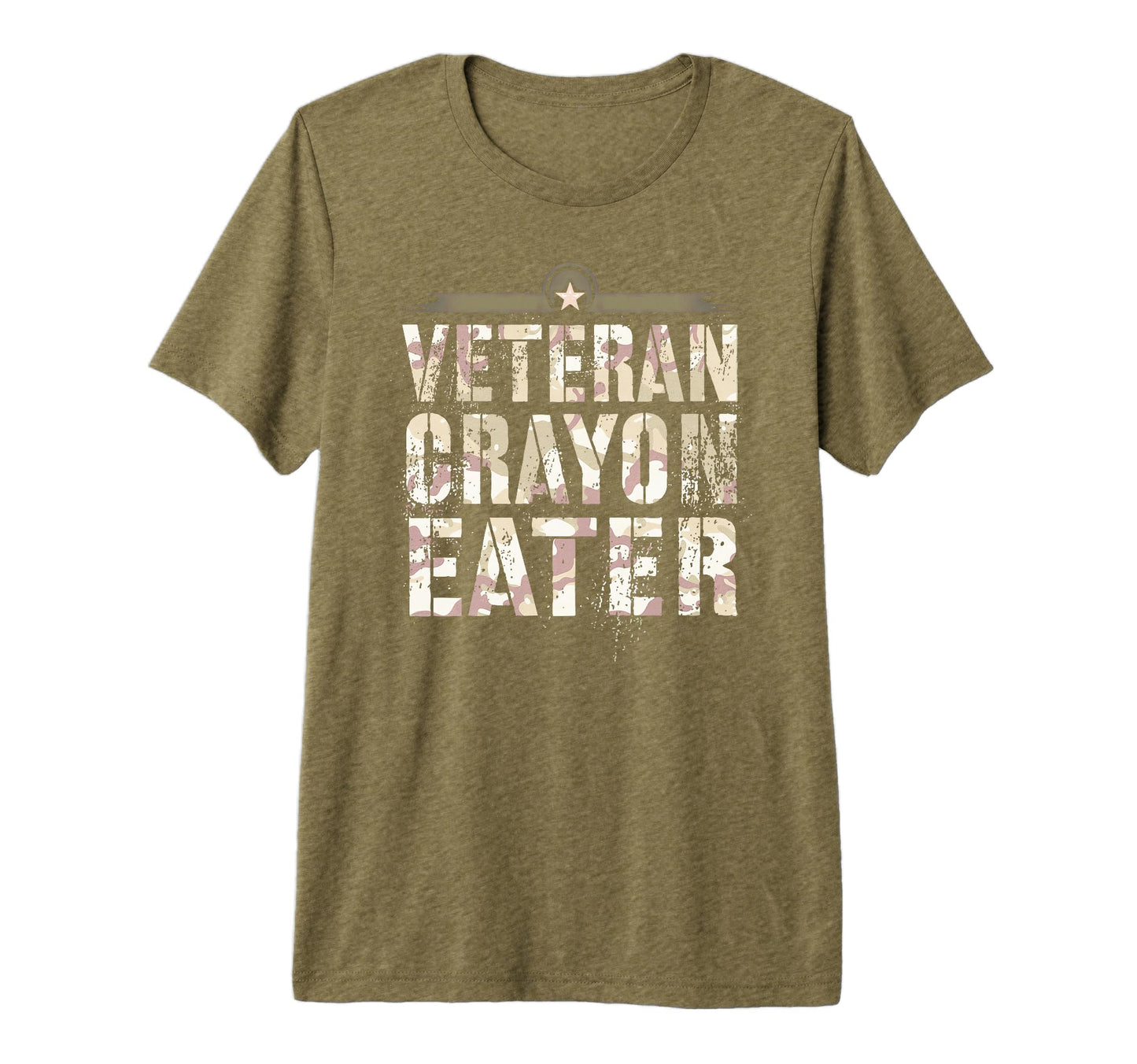 Funny Veteran Crayon Eater Jarhead T-Shirt - Casual Everyday Wear Unisex - T-Shirt, Sweatshirt, Hoodie
