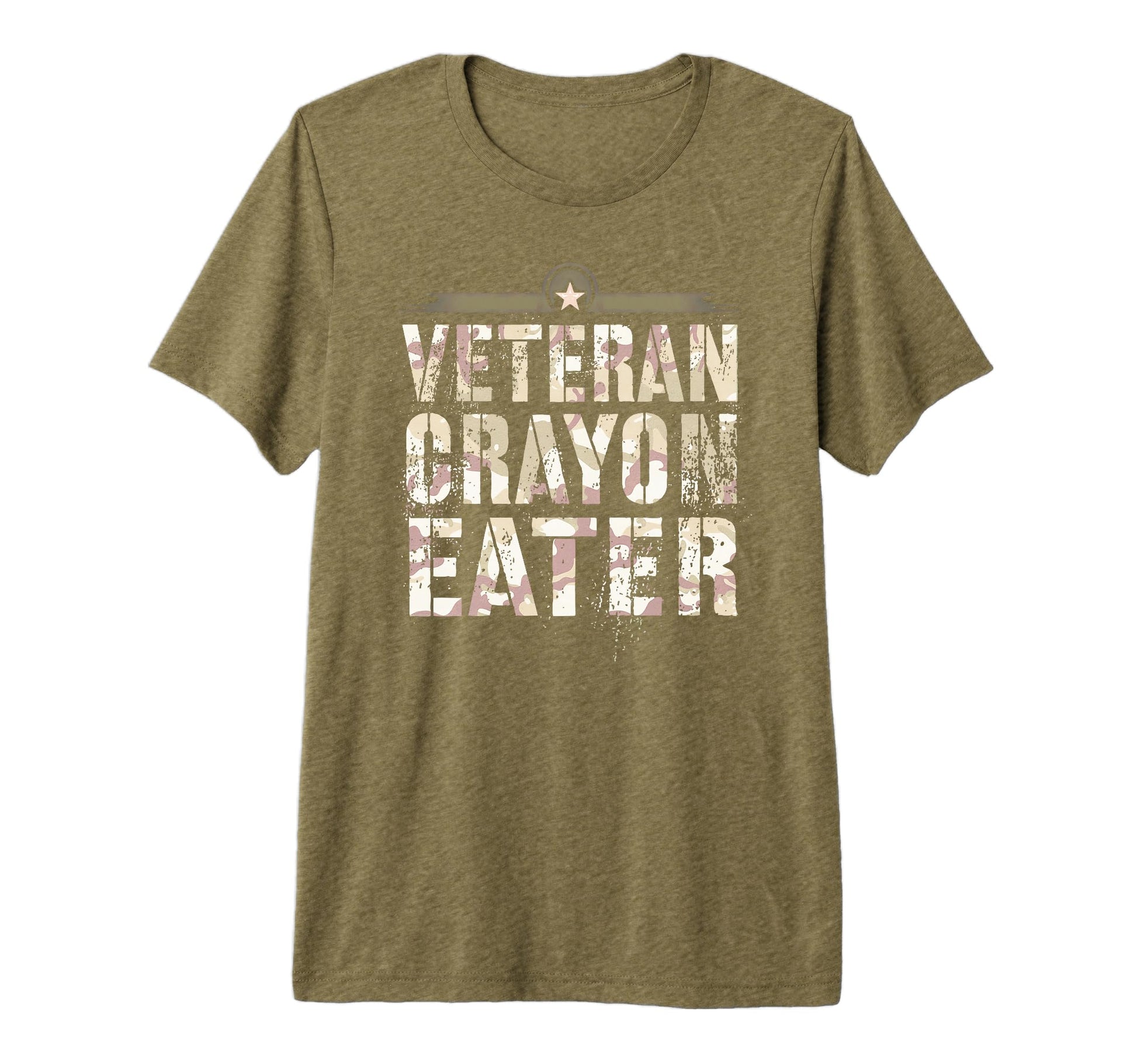 Funny Veteran Crayon Eater Jarhead T-Shirt - Casual Everyday Wear Unisex - T-Shirt, Sweatshirt, Hoodie
