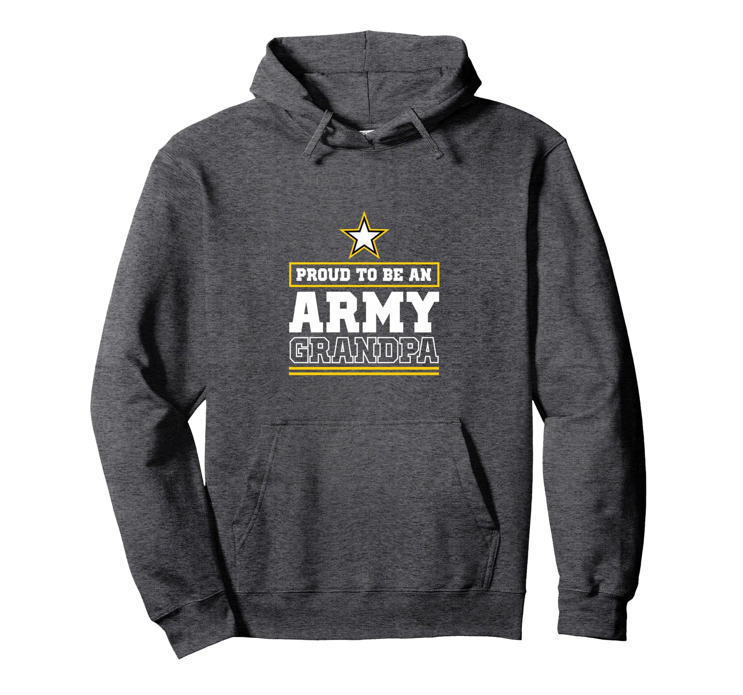 Proud Army Grandpa Proud To Be Army Hoodie - Graphic Print for Adults - T-Shirt, Sweatshirt, Hoodie