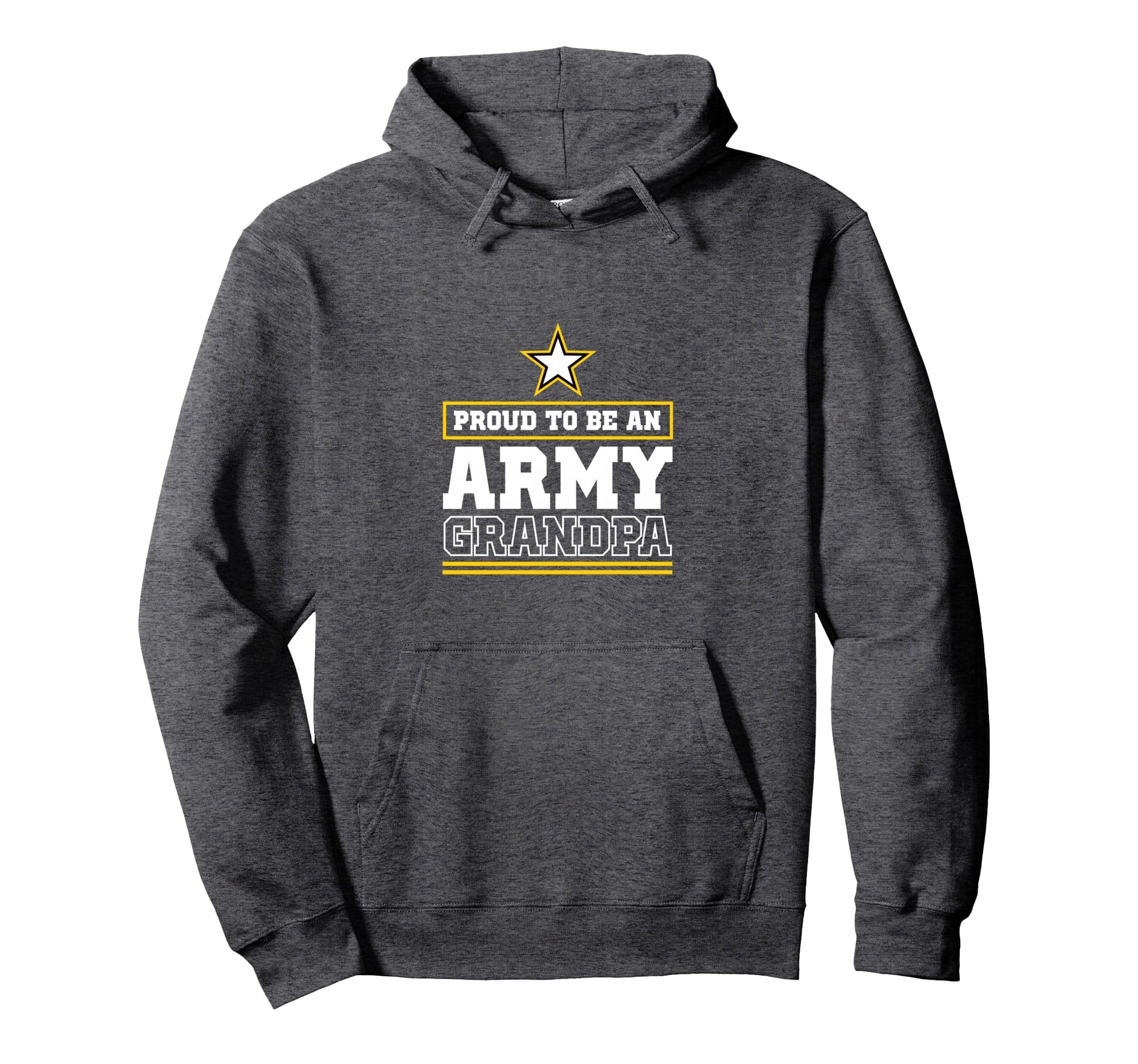 Proud Army Grandpa Proud To Be Army Hoodie - Graphic Print for Adults - T-Shirt, Sweatshirt, Hoodie