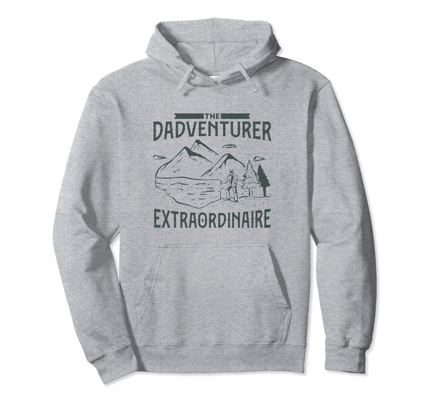Dad Adventure Wild Adventures Camping Hoodie - Custom Art Print Men Women - T-Shirt, Sweatshirt, Hoodie