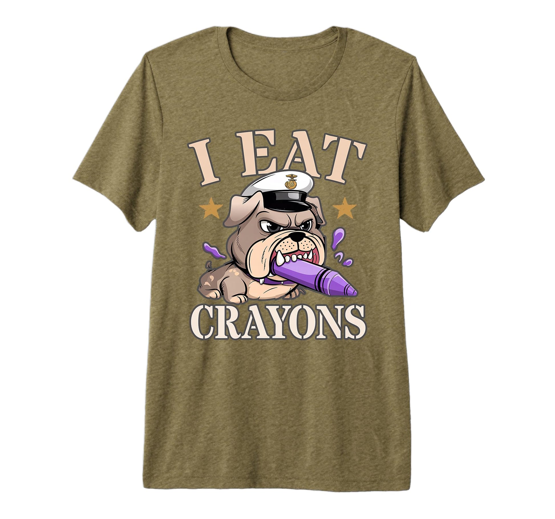 I Eat Crayons Corps Crew Military T-Shirt - Minimalist Print Men Women - T-Shirt, Sweatshirt, Hoodie