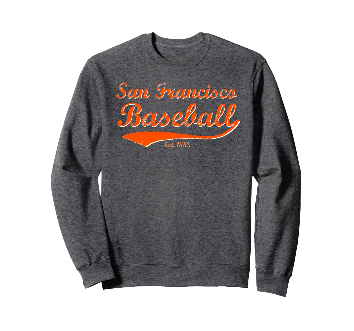 San Francisco California Baseball Fan Sweatshirt - Graphic Print for Adults - T-Shirt, Sweatshirt, Hoodie