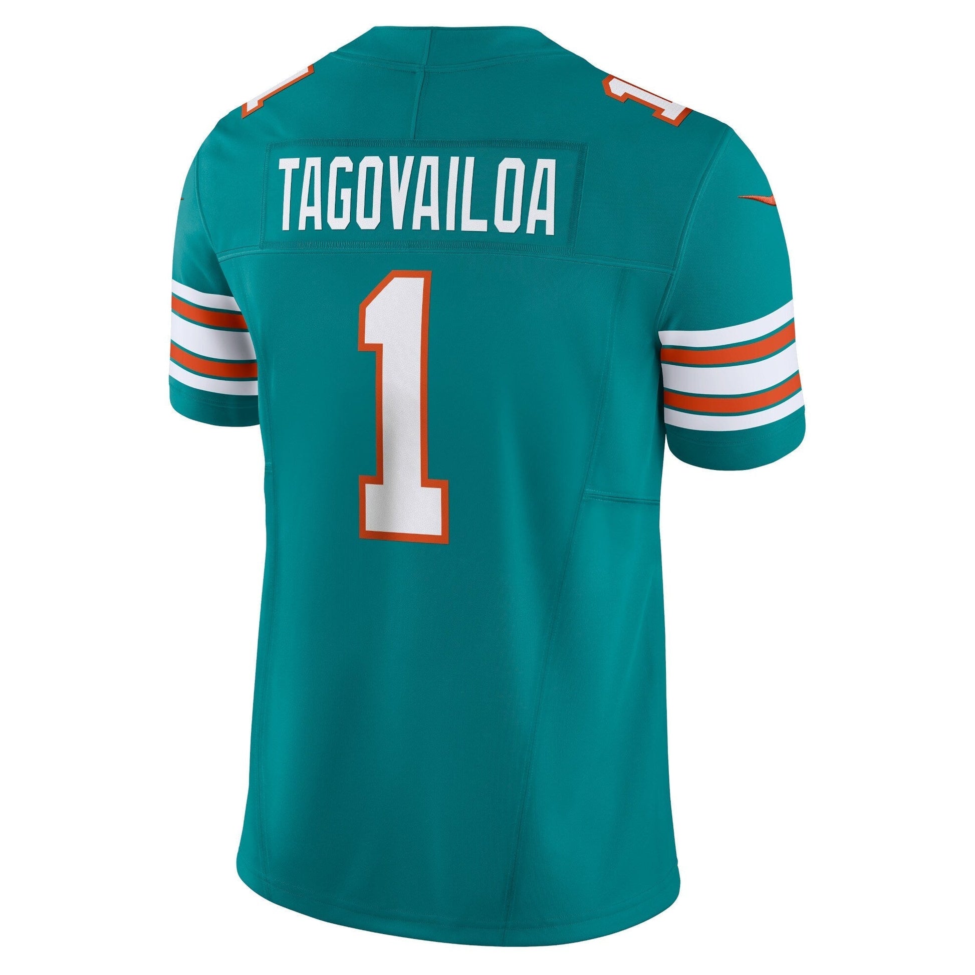 Miami Dolphins Tua Tagovailoa Aqua Vapor F.U.S.E. Limited Jersey football jersey product view 2