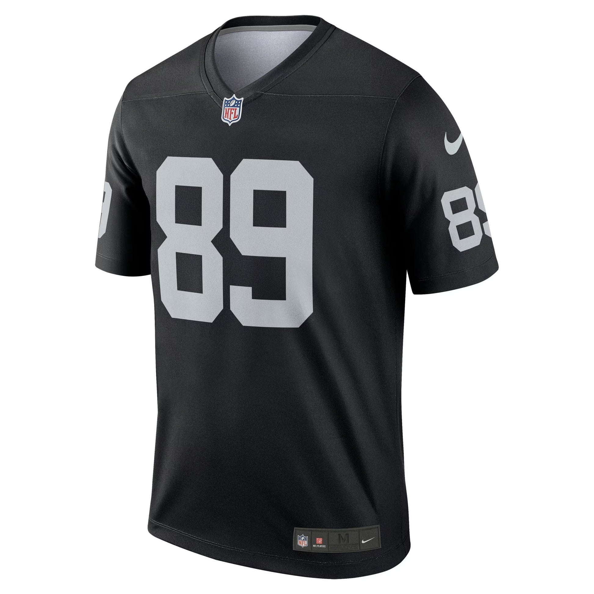 Las Vegas Raiders Brock Bowers Black Legend Player Performance Top football jersey product view 1