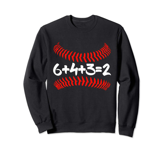 6432 Baseball Birthday Funny Math Sweatshirt - Minimalist Print Men Women - T-Shirt, Sweatshirt, Hoodie