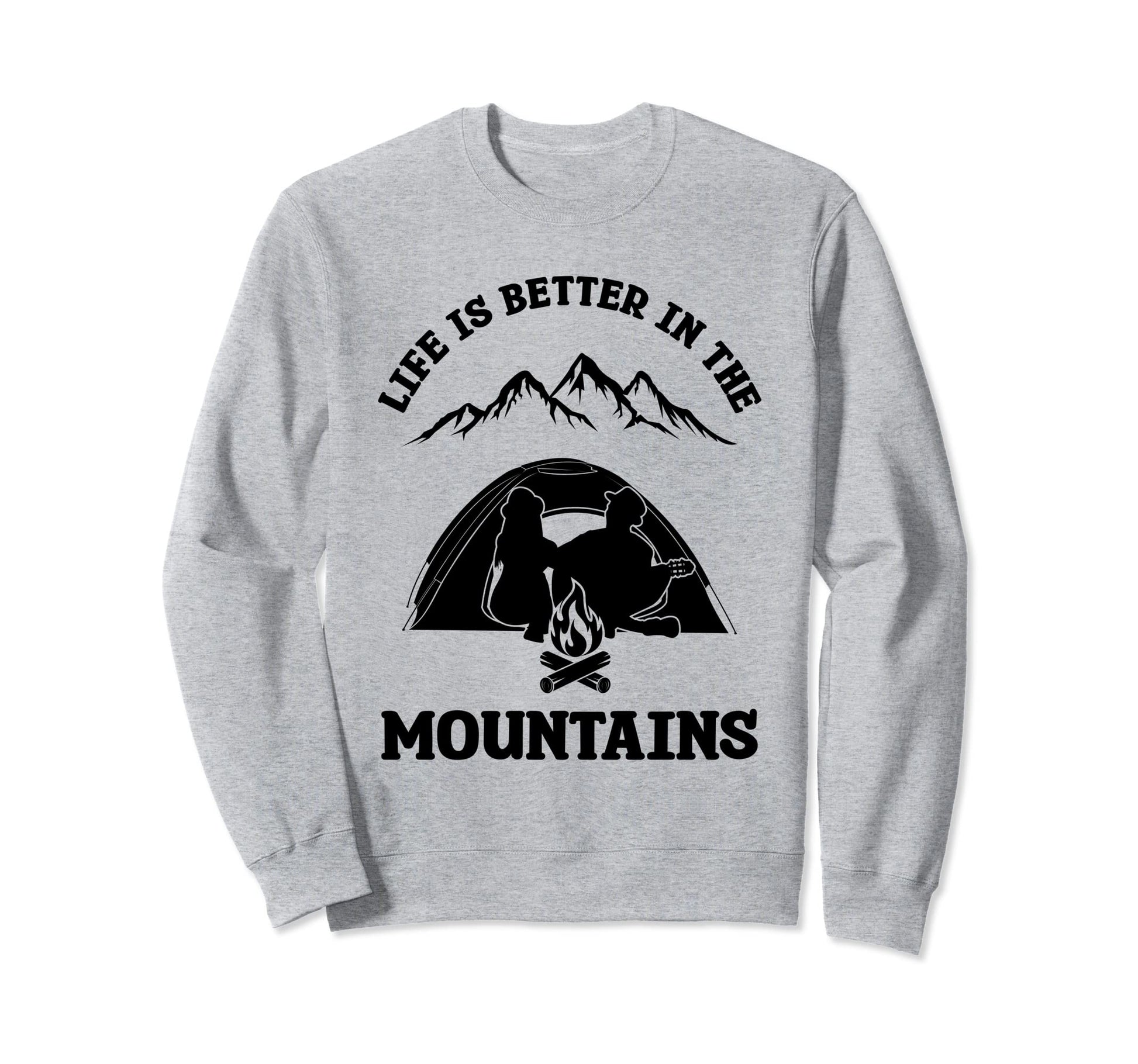 Camping Wildlife Retirement Nature Sweatshirt - Minimalist Print Unisex - T-Shirt, Sweatshirt, Hoodie