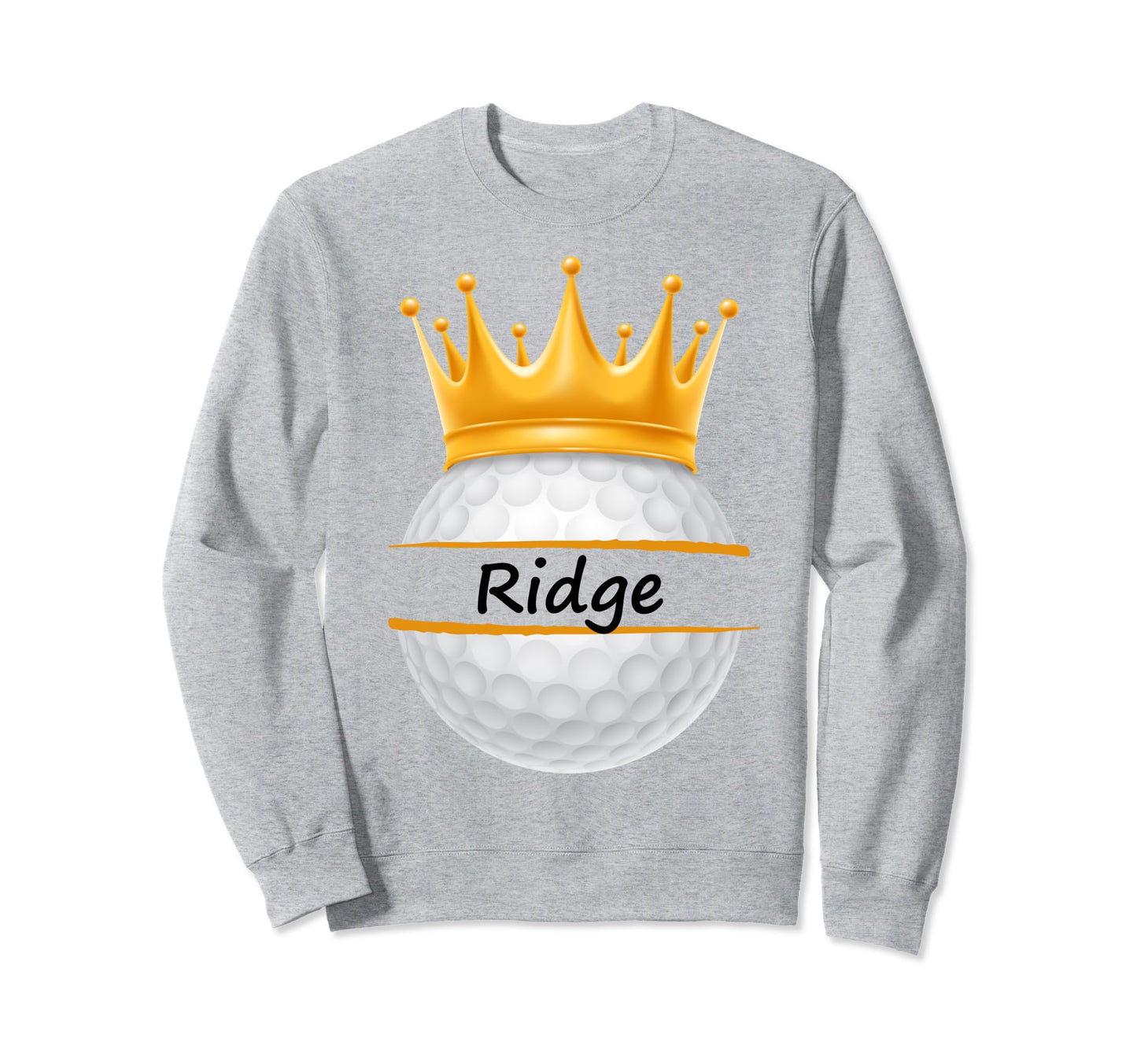 Novelty Golf Personalized Name Sweatshirt - Fun Novelty Design Men Women - T-Shirt, Sweatshirt, Hoodie