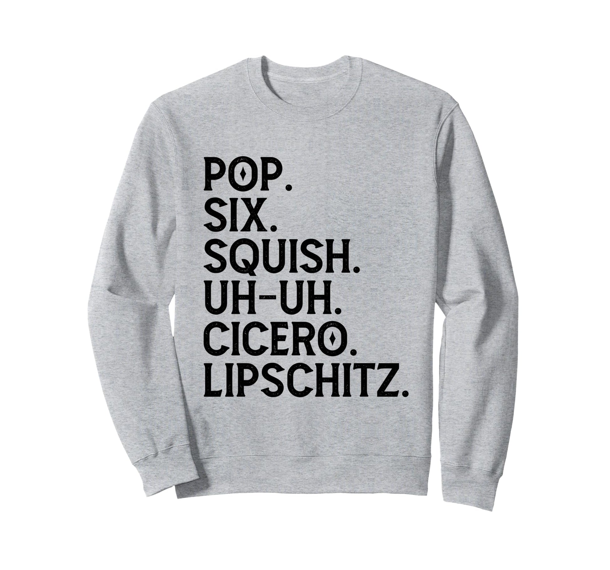 Musical Theater Lover Pop Six Squish Sweatshirt - Graphic Print for Adults - T-Shirt, Sweatshirt, Hoodie