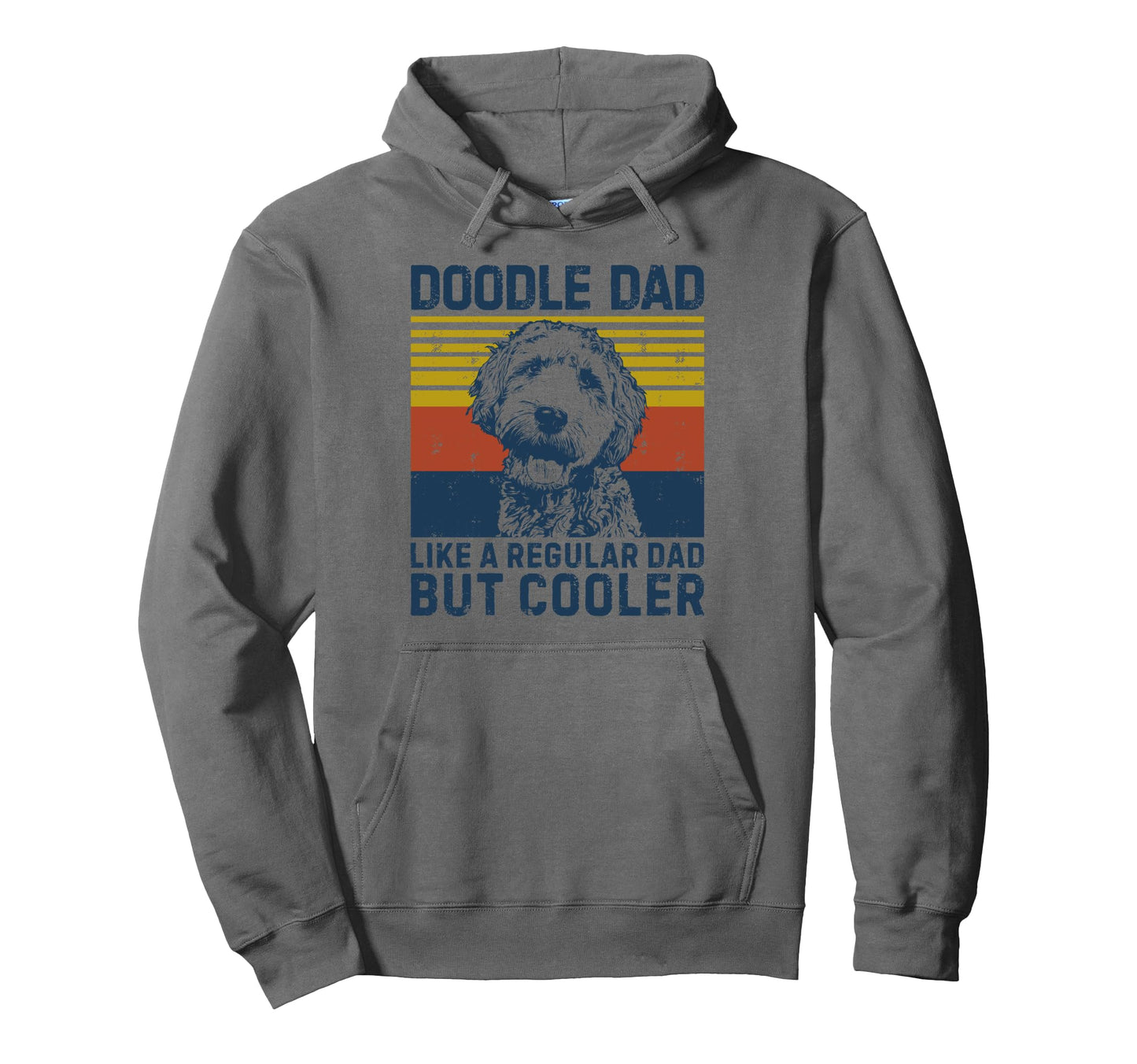 Funny Doodle Dad Goldendoodle Hoodie - Fun Novelty Design for Adults - T-Shirt, Sweatshirt, Hoodie