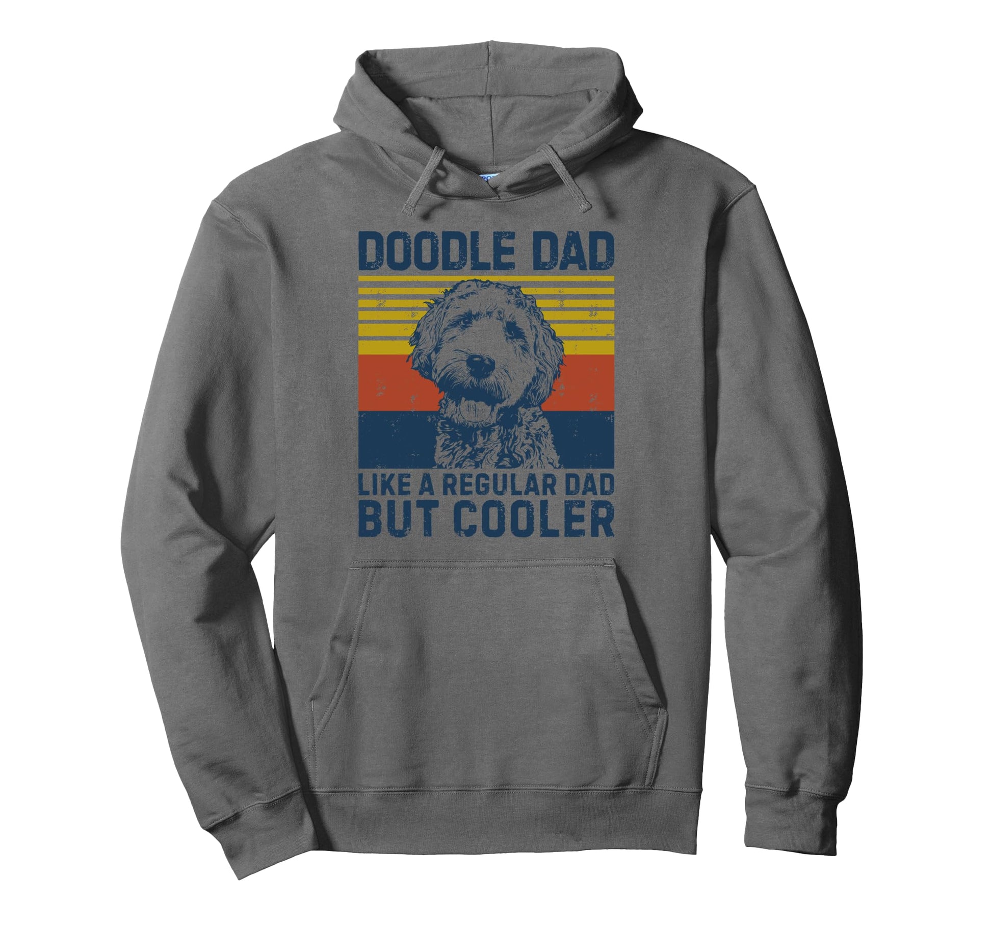 Funny Doodle Dad Goldendoodle Hoodie - Fun Novelty Design for Adults - T-Shirt, Sweatshirt, Hoodie