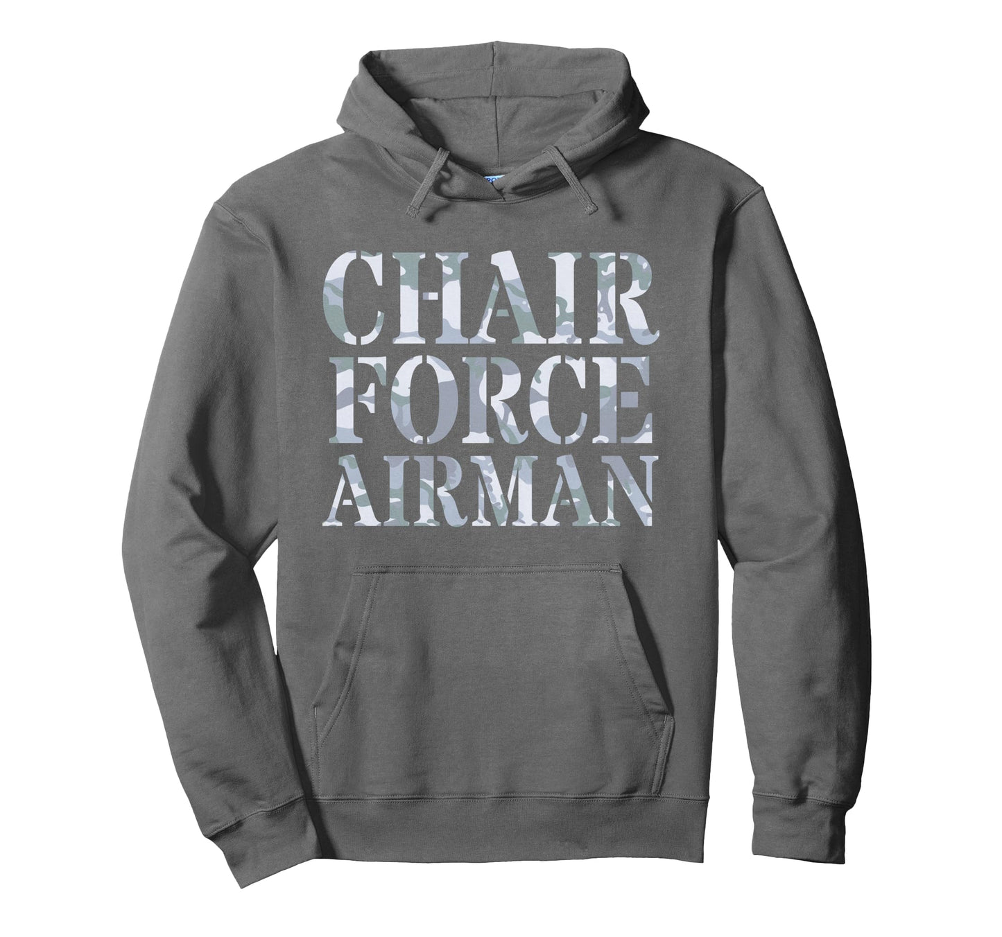 Chair Force Airman Warrior Veteran Dad Hoodie - Streetwear Style Unisex - T-Shirt, Sweatshirt, Hoodie
