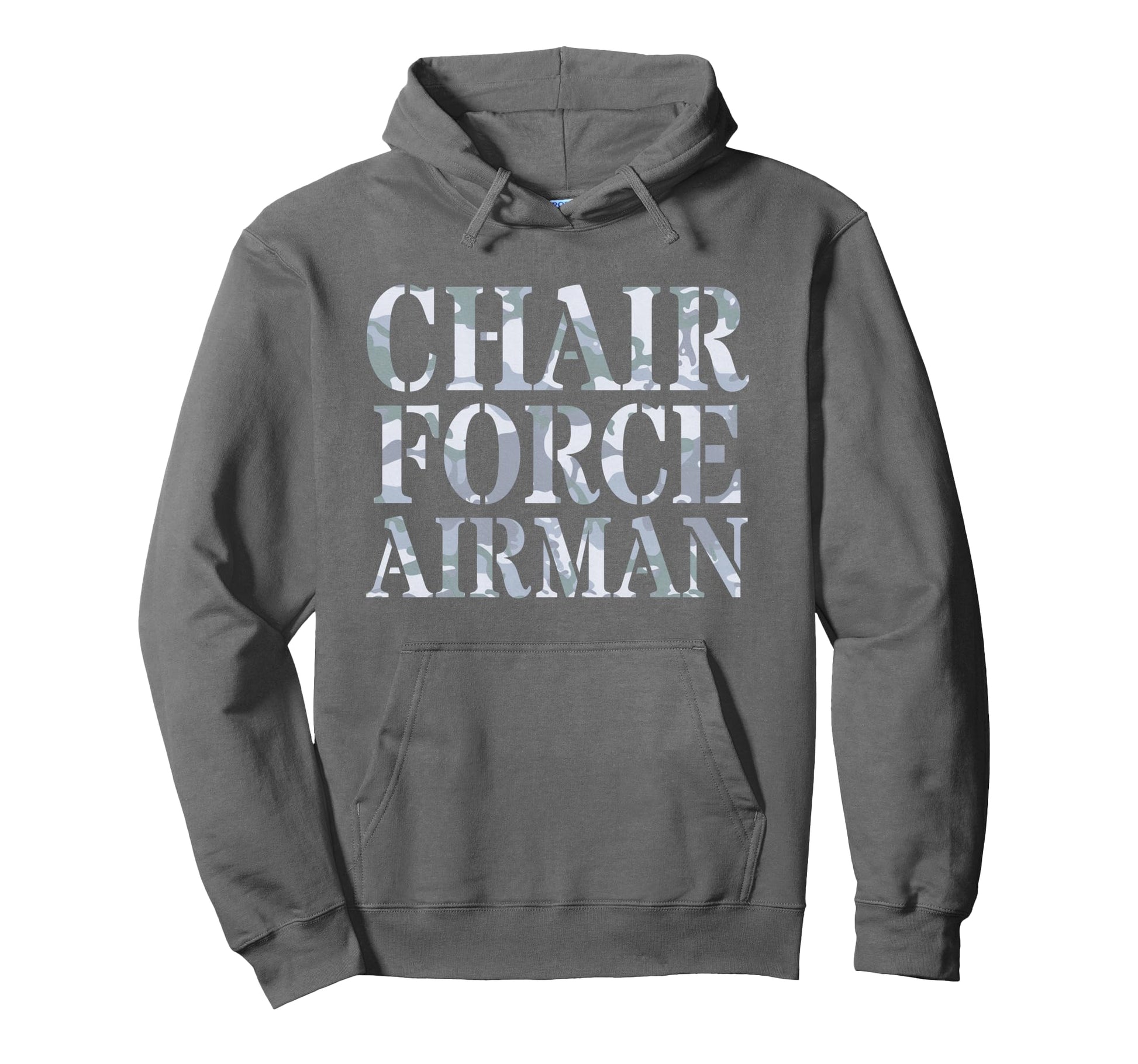 Chair Force Airman Warrior Veteran Dad Hoodie - Streetwear Style Unisex - T-Shirt, Sweatshirt, Hoodie